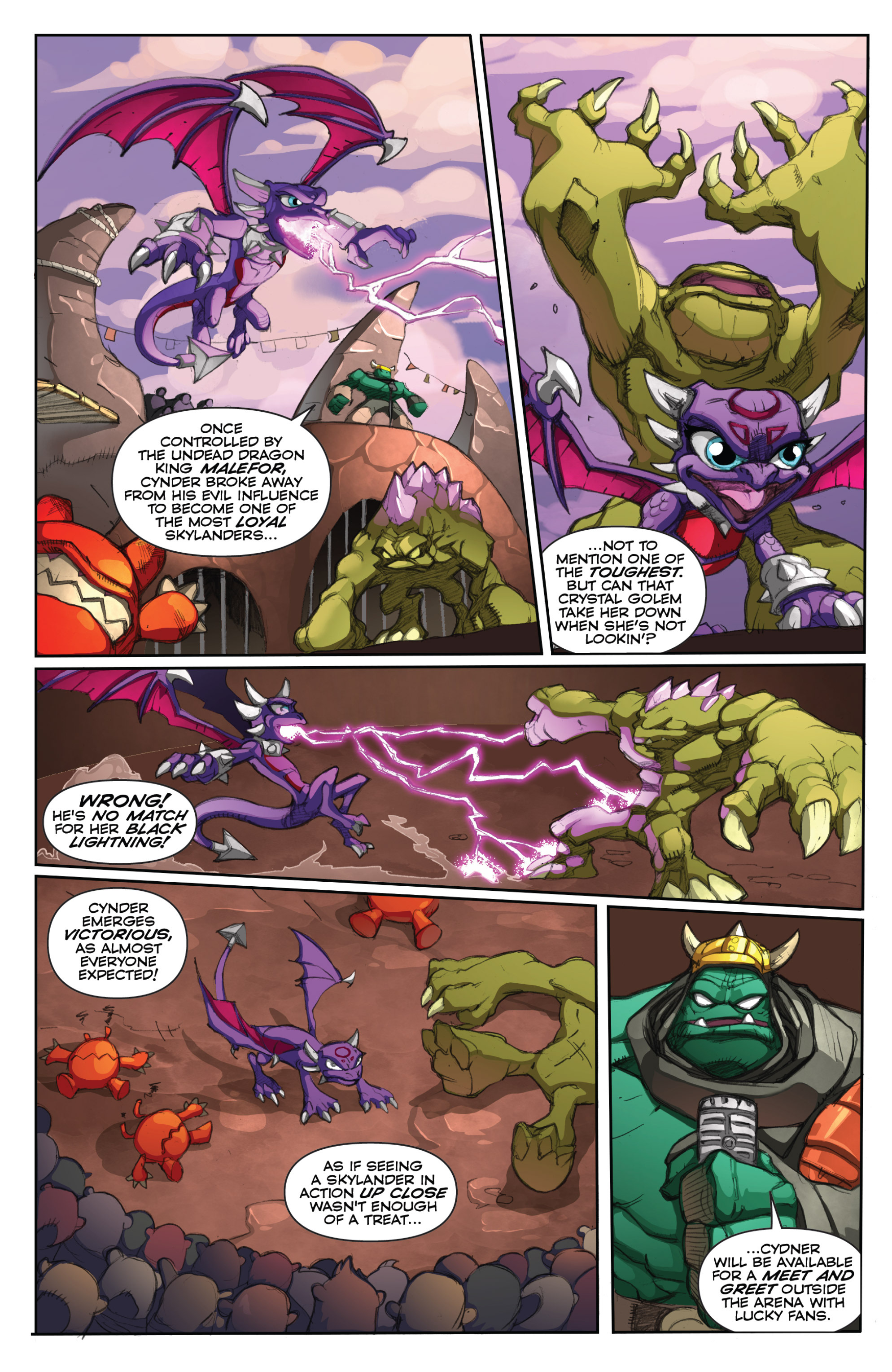 Read online Skylanders comic -  Issue #6 - 20
