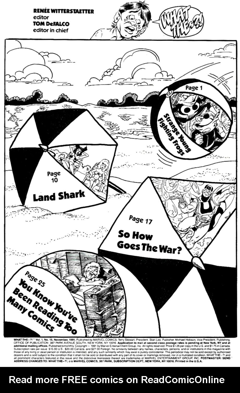 Read online What The--?! comic -  Issue #15 - 2