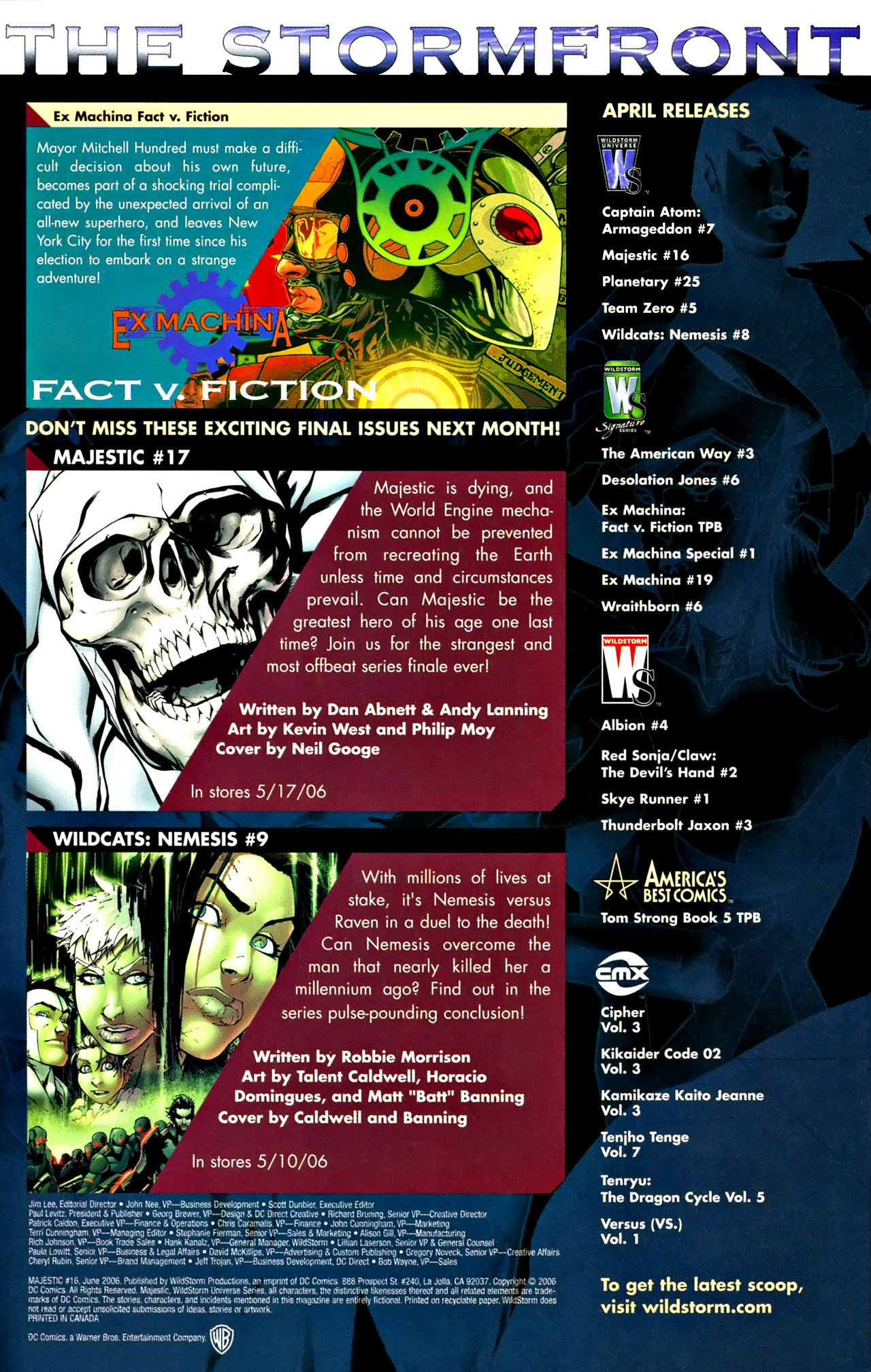 Read online Majestic (2005) comic -  Issue #16 - 24