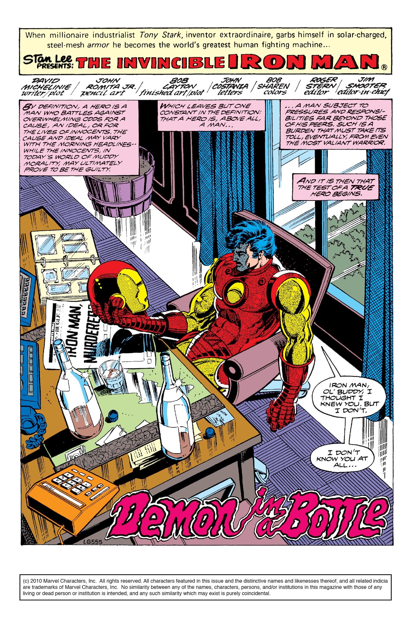 Read online Iron Man (1968) comic -  Issue # _TPB Iron Man - Demon In A Bottle - 149