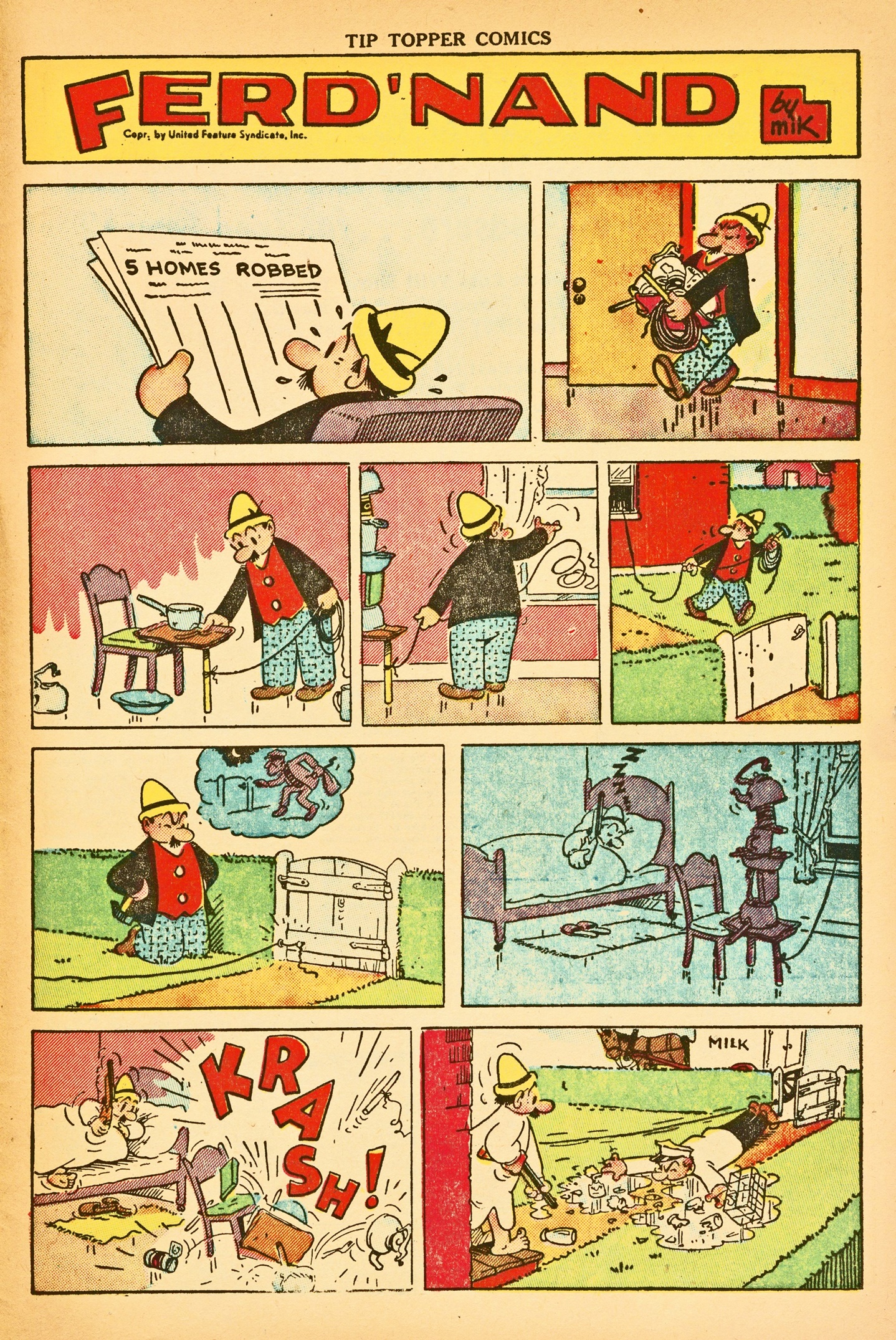 Read online Tip Topper Comics comic -  Issue #19 - 33