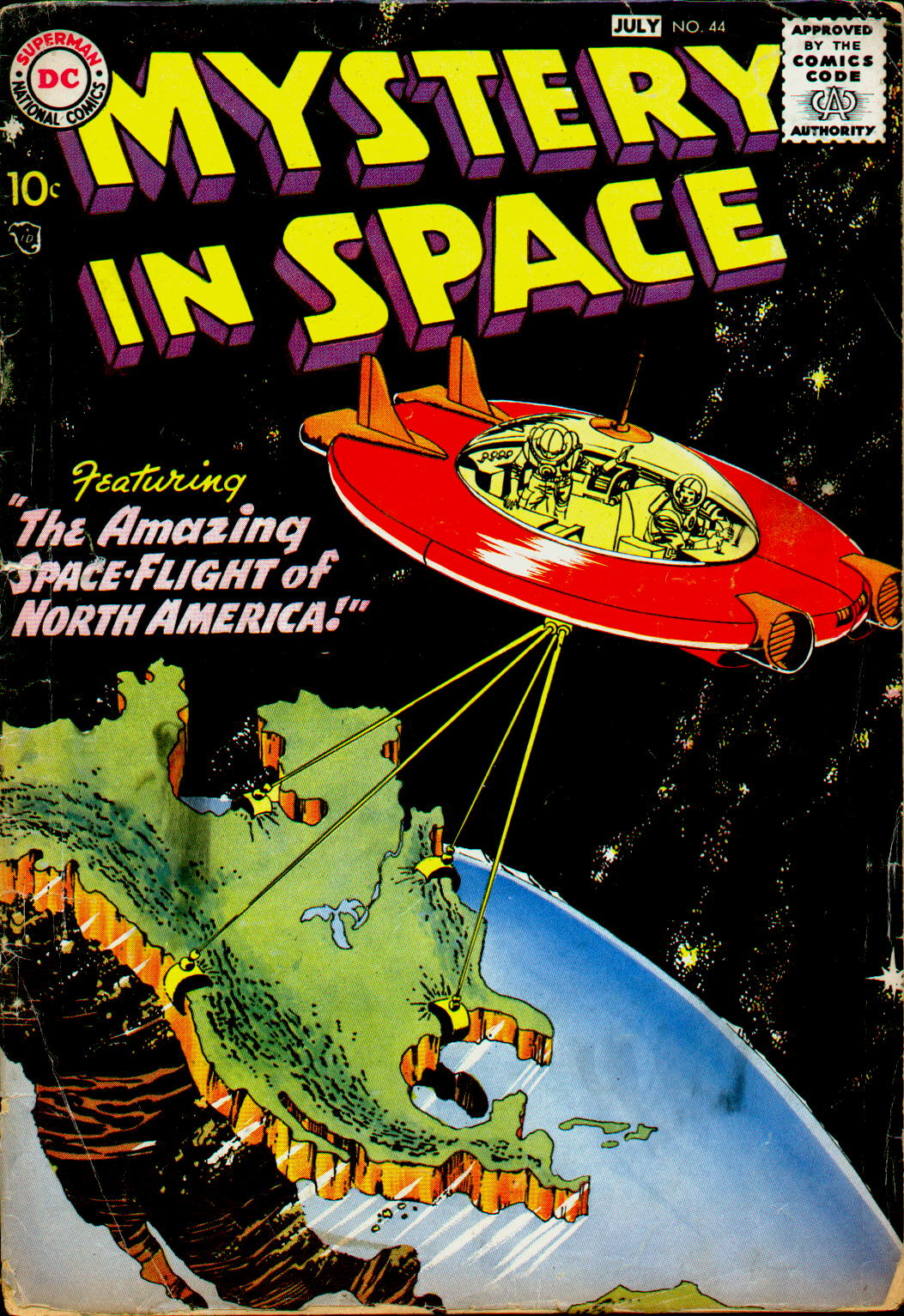 Read online Mystery in Space (1951) comic -  Issue #44 - 1