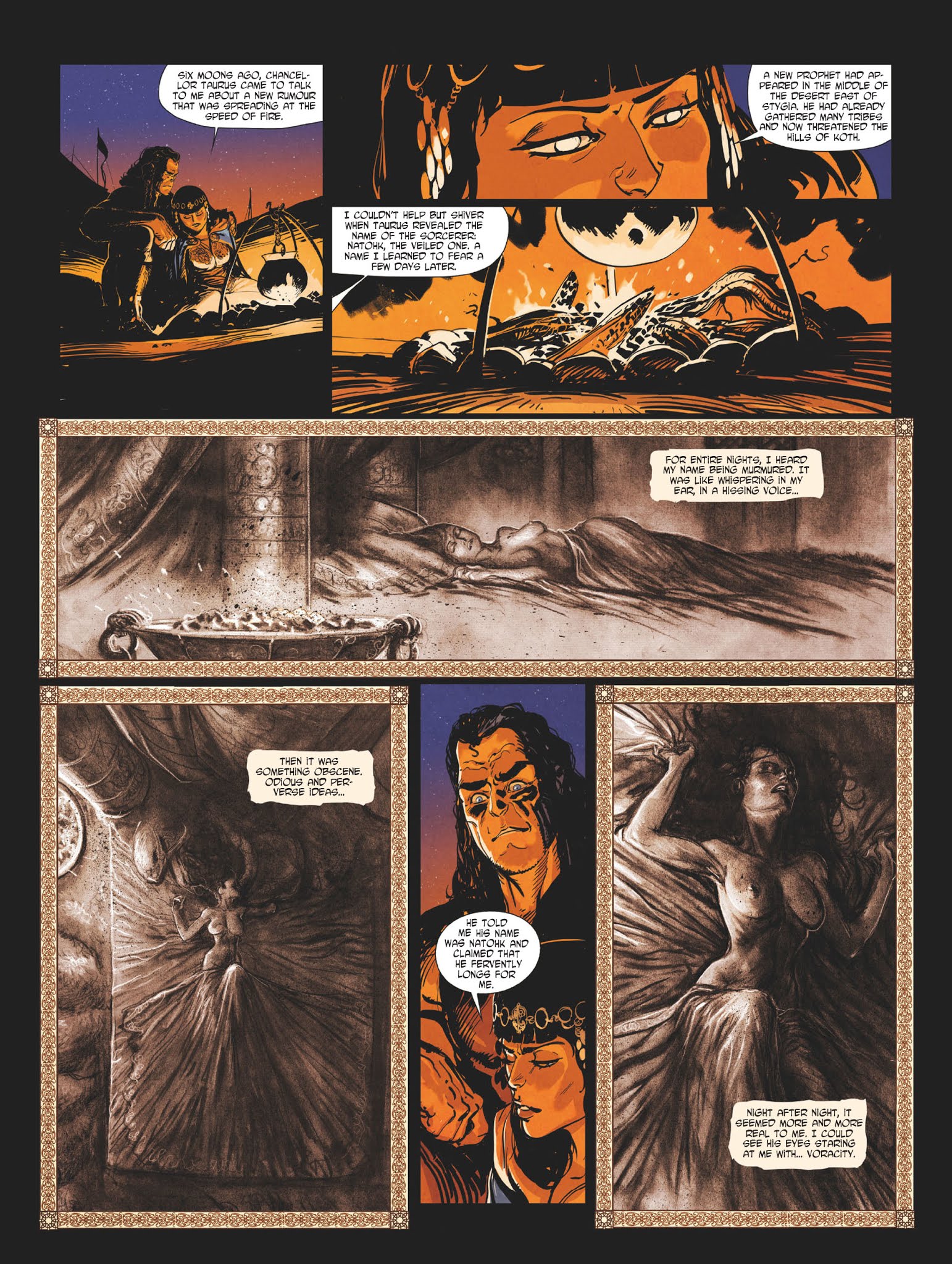Read online Conan le Cimmérien - La Reine de la côte noire comic -  Issue #2 - 32