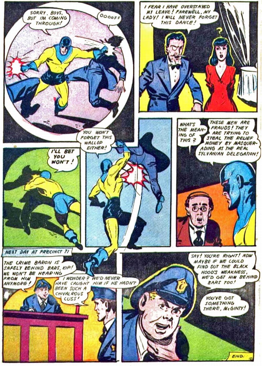 Read online Black Hood Comics comic -  Issue #11 - 26