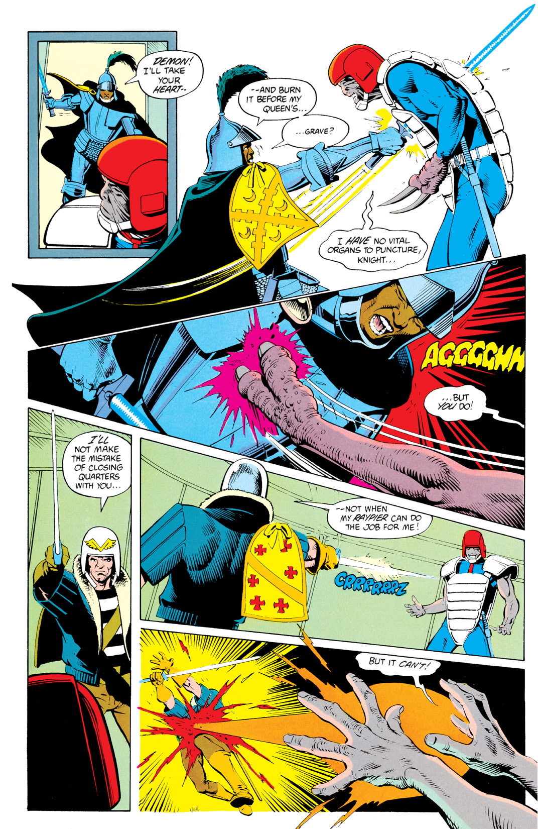 Read online Camelot 3000 comic -  Issue #6 - 21