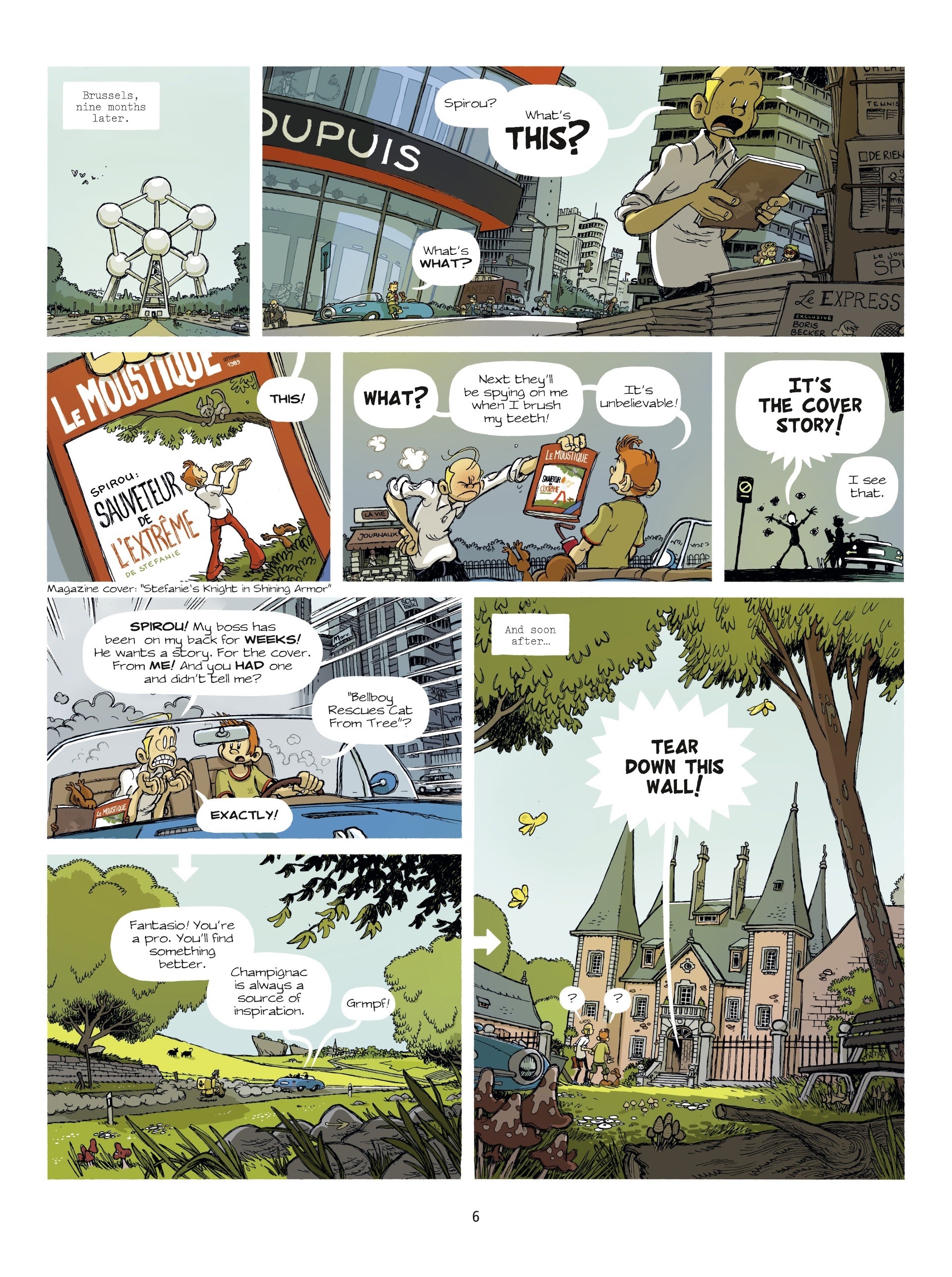 Read online Spirou In Berlin comic -  Issue # Full - 6