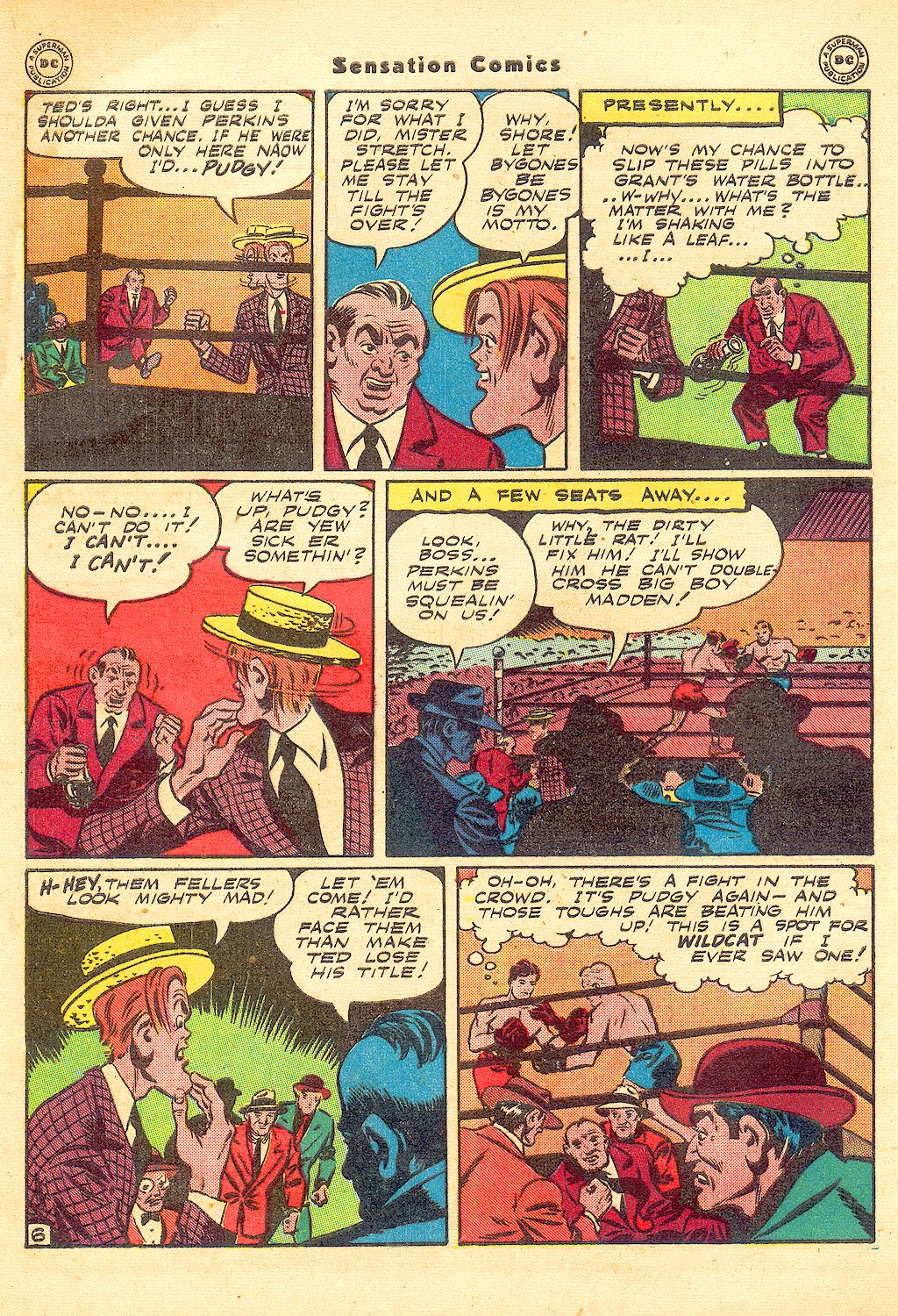 Read online Sensation (Mystery) Comics comic -  Issue #57 - 48