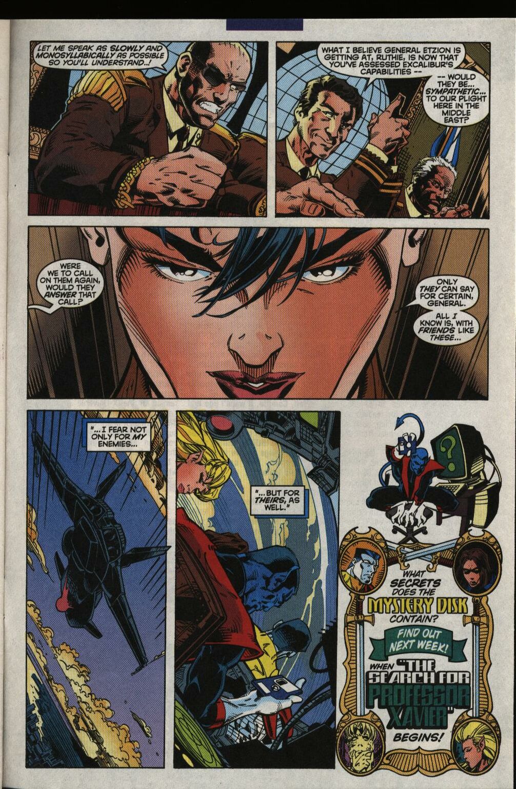 Read online Excalibur (1988) comic -  Issue #121 - 24