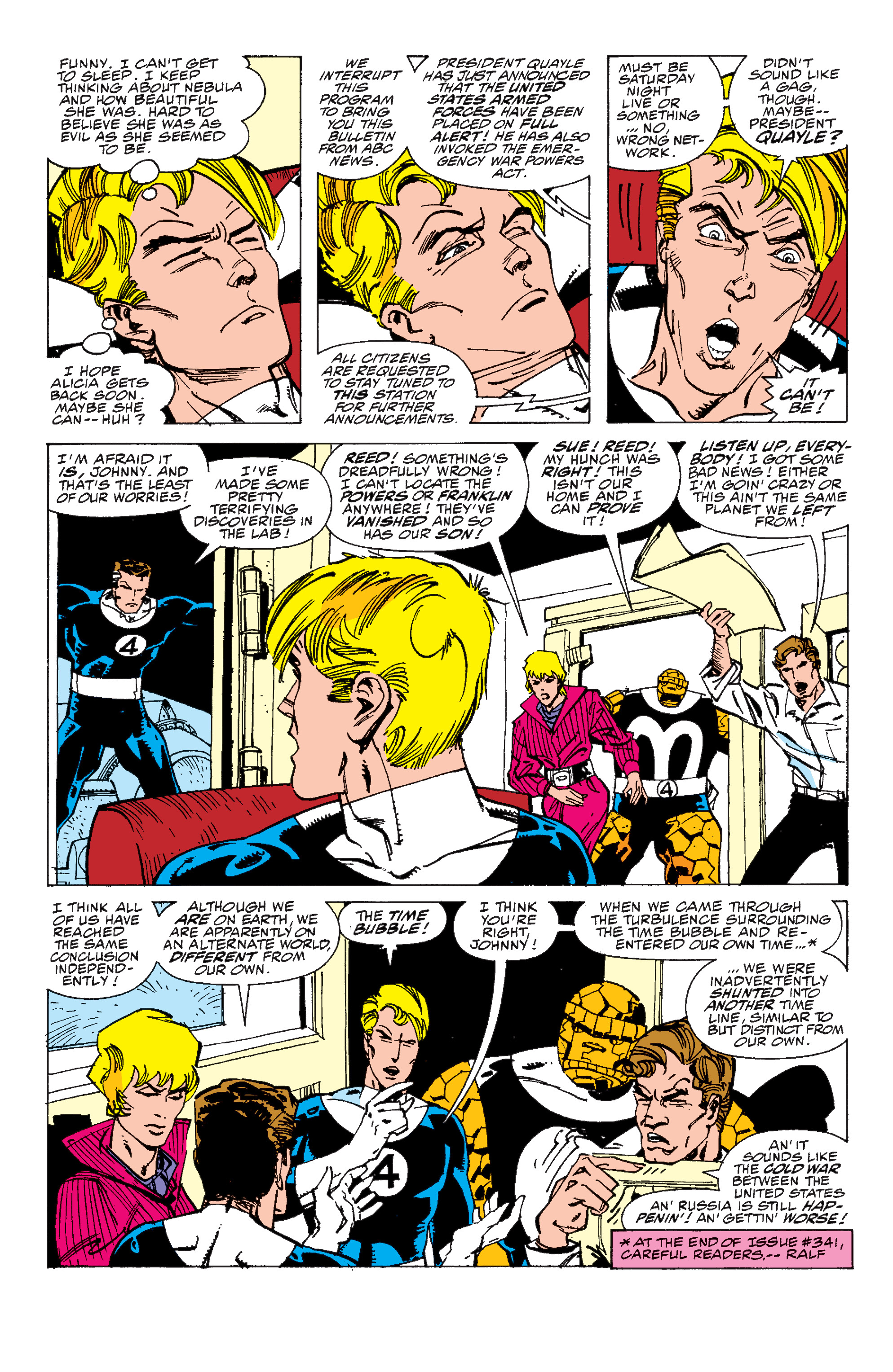 Read online Fantastic Four Epic Collection comic -  Issue # Into The Timestream (Part 3) - 22