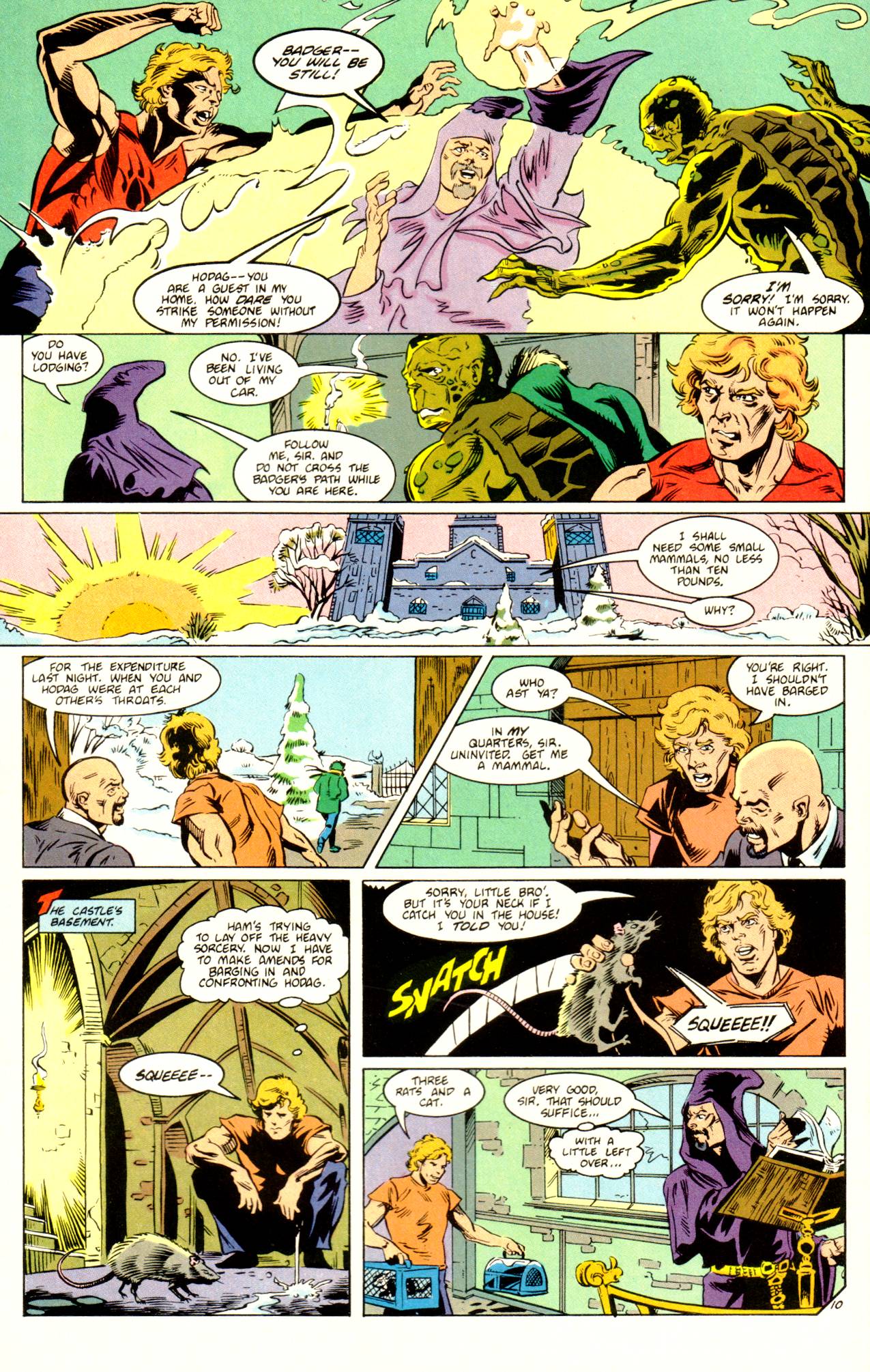 Read online The Badger comic -  Issue #11 - 12