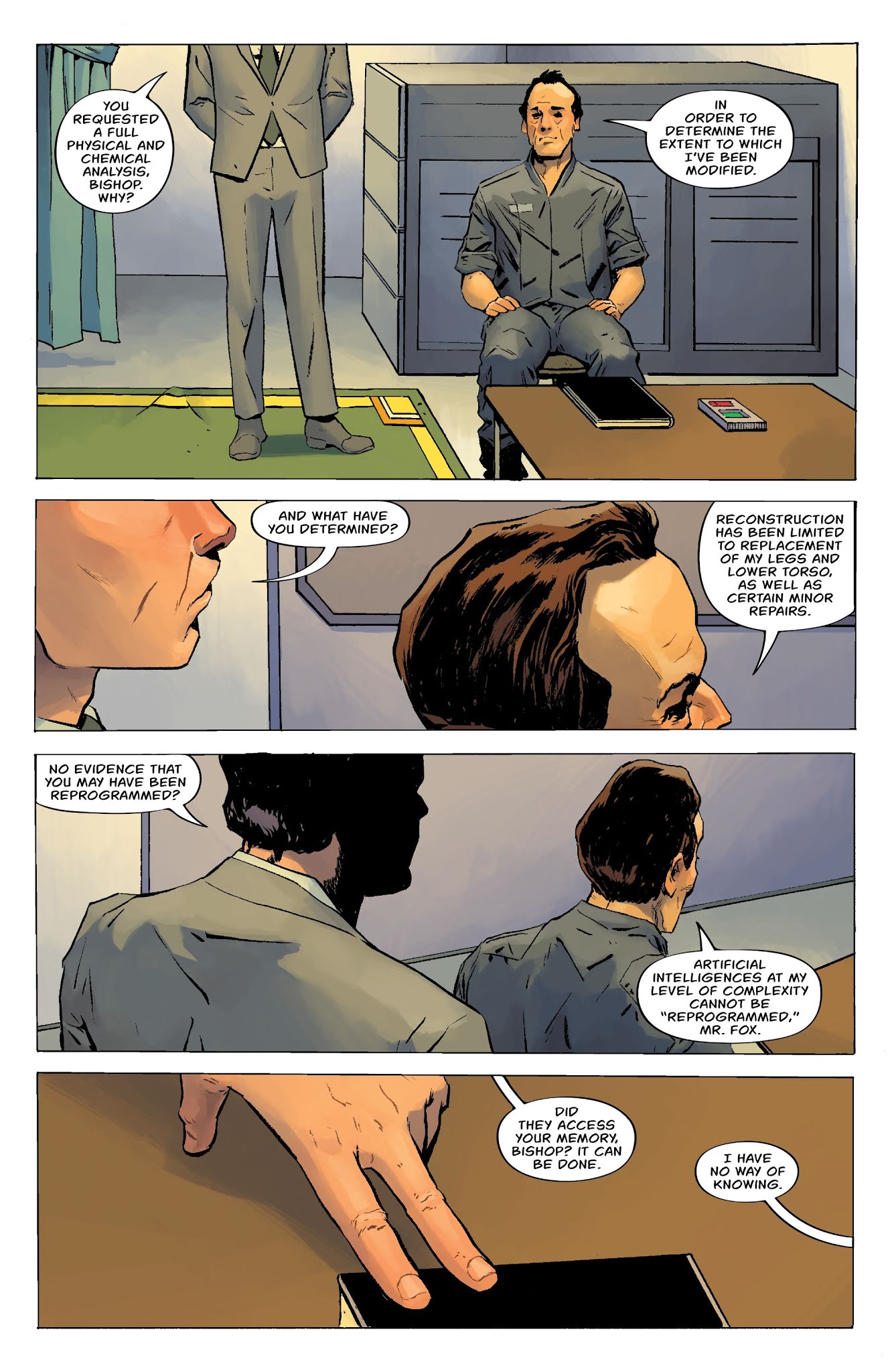 Read online William Gibson's Alien 3 comic -  Issue #3 - 12