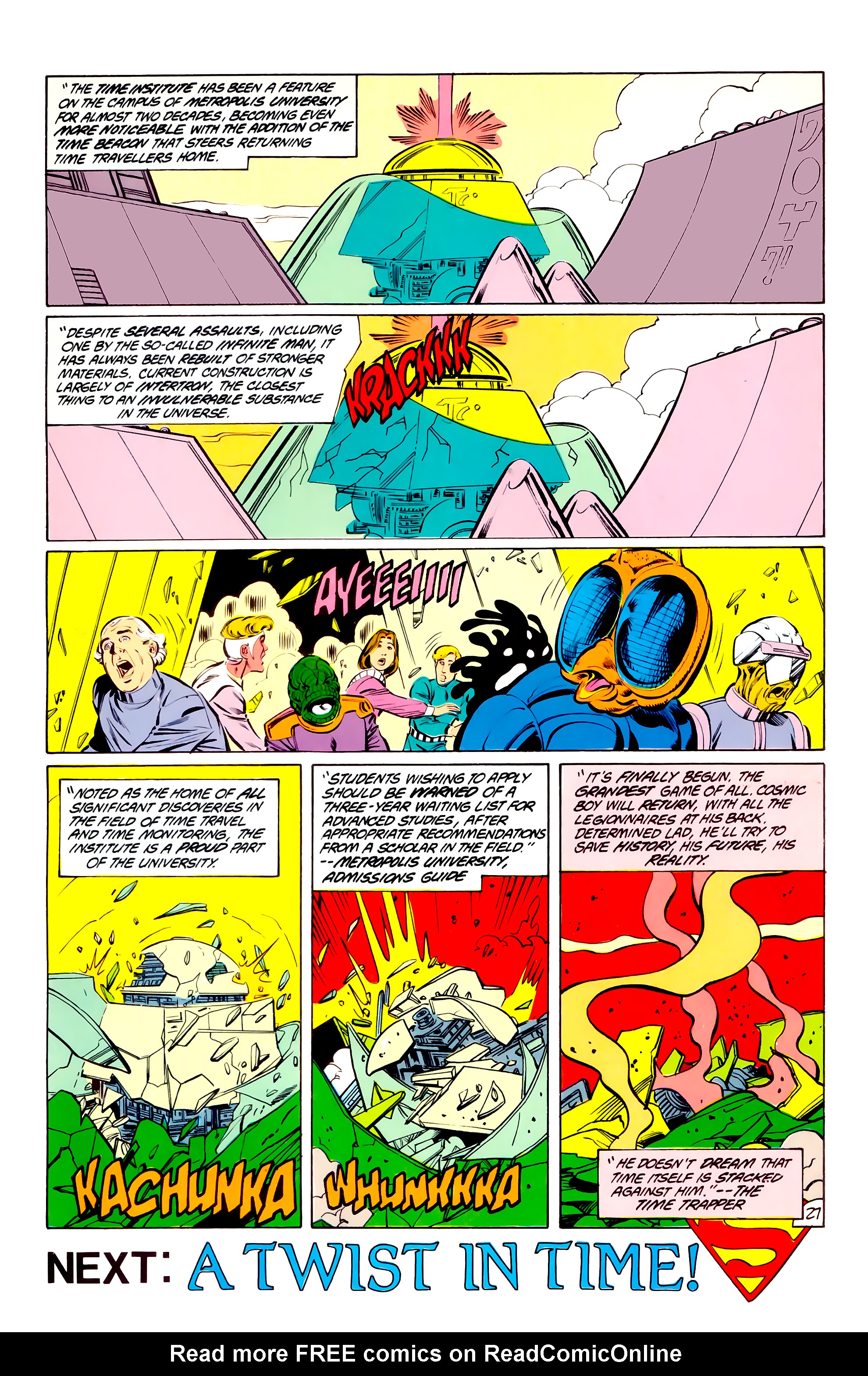 Legion of Super-Heroes (1984) 36 Page 27