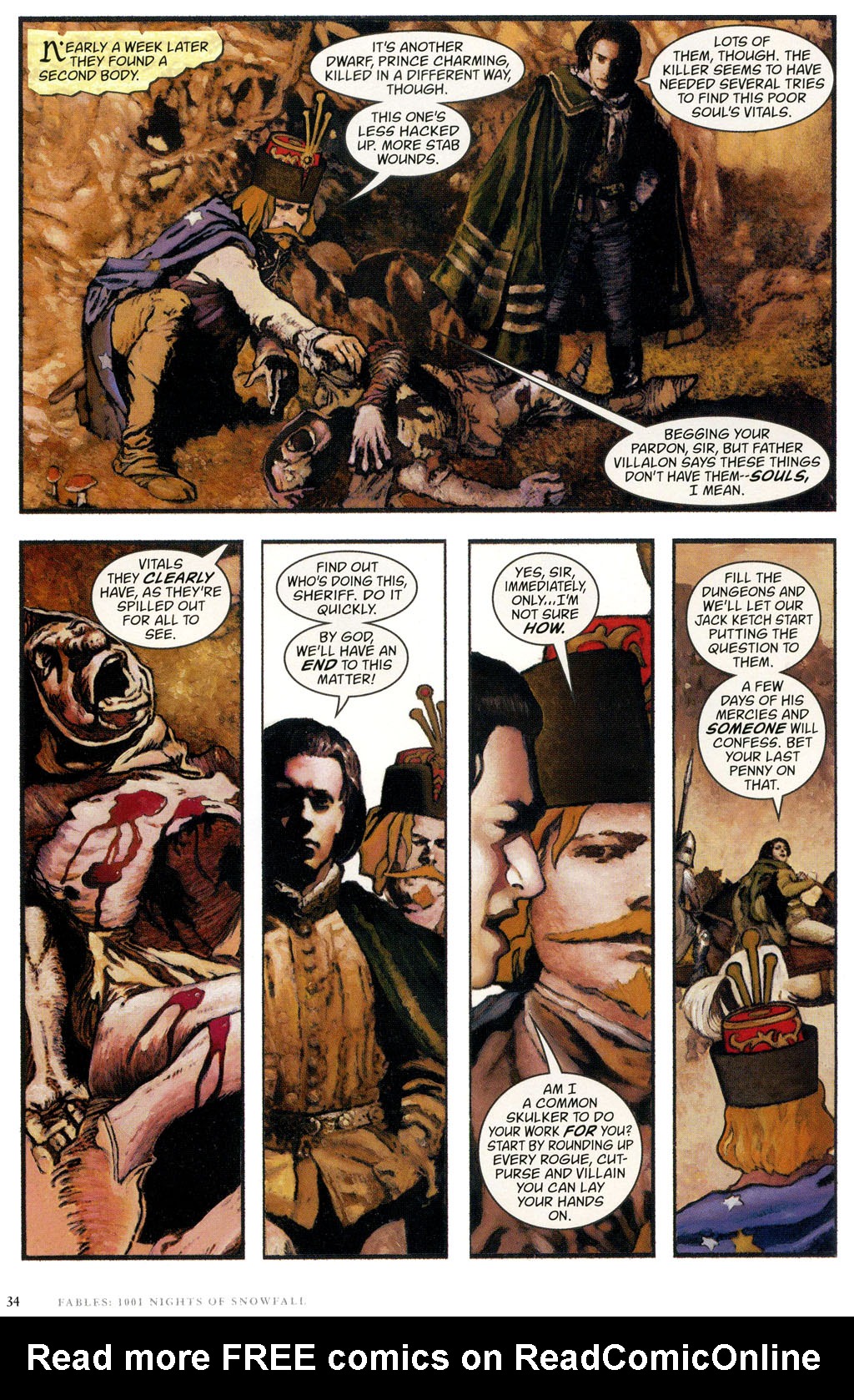 Read online Fables: 1001 Nights of Snowfall comic -  Issue # Full - 34
