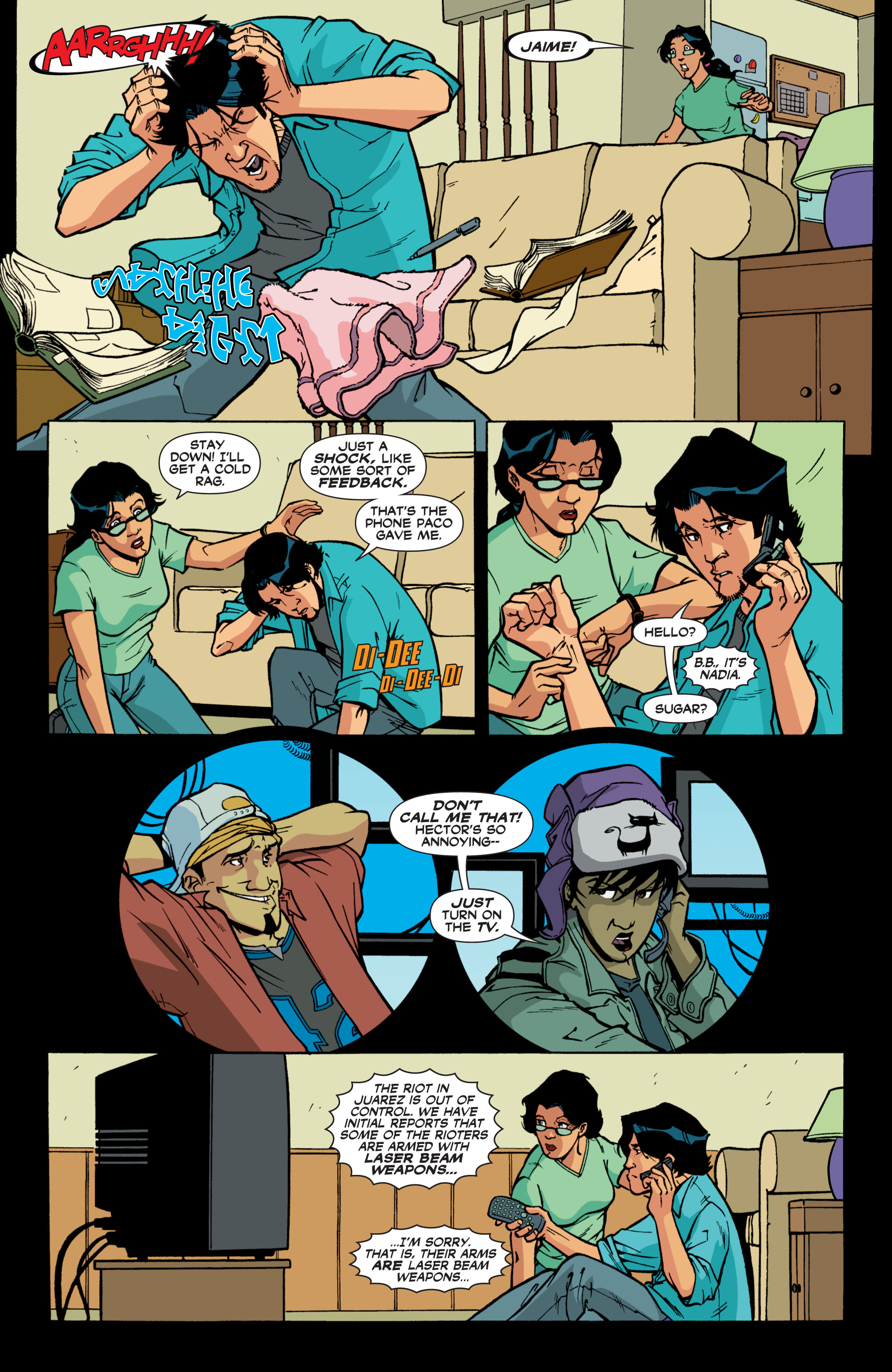 Read online Blue Beetle (2006) comic -  Issue #13 - 12