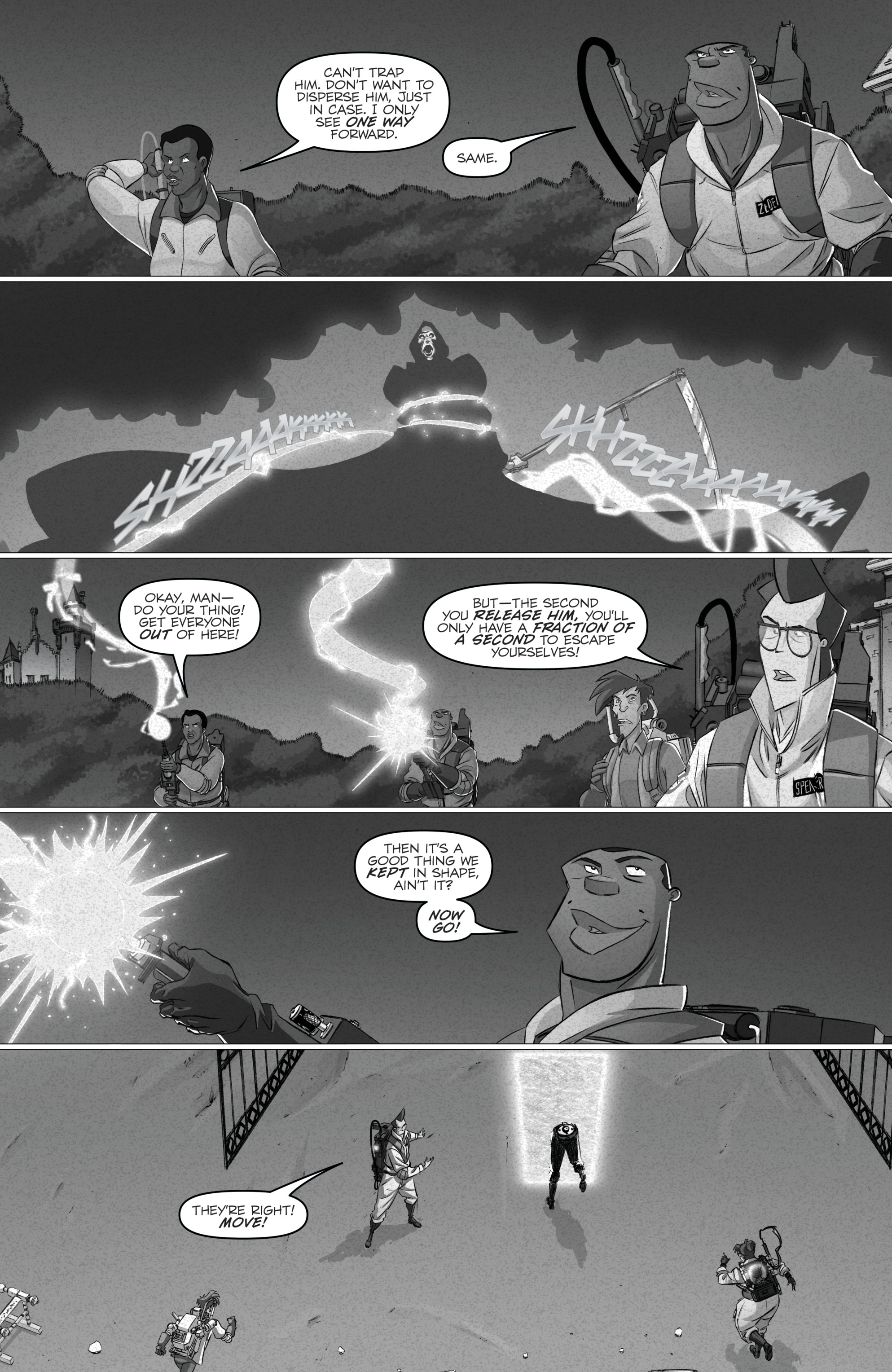 Read online Ghostbusters: Crossing Over comic -  Issue # _TPB - 195