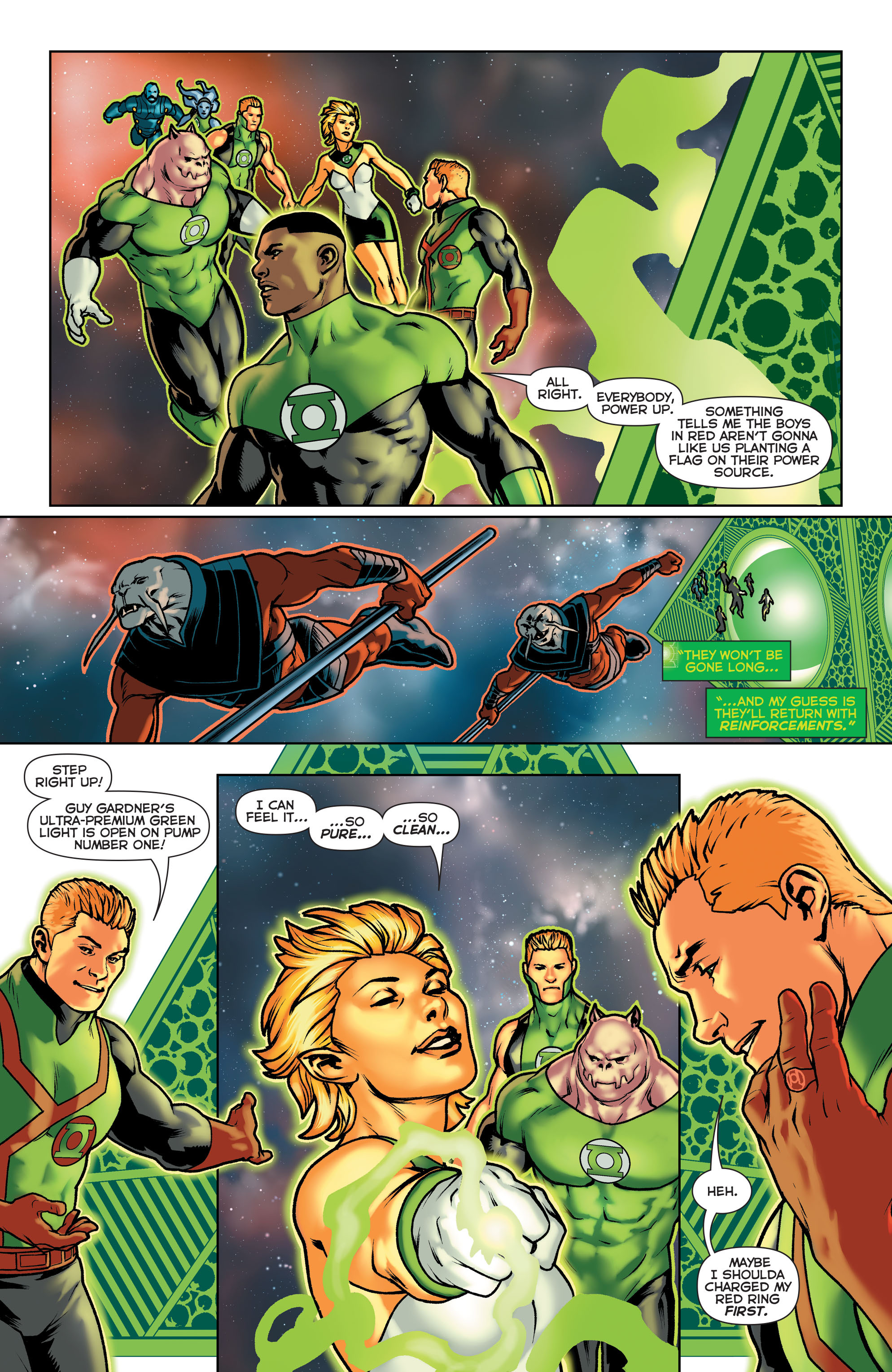 Read online Green Lantern: Lost Army comic -  Issue #2 - 16