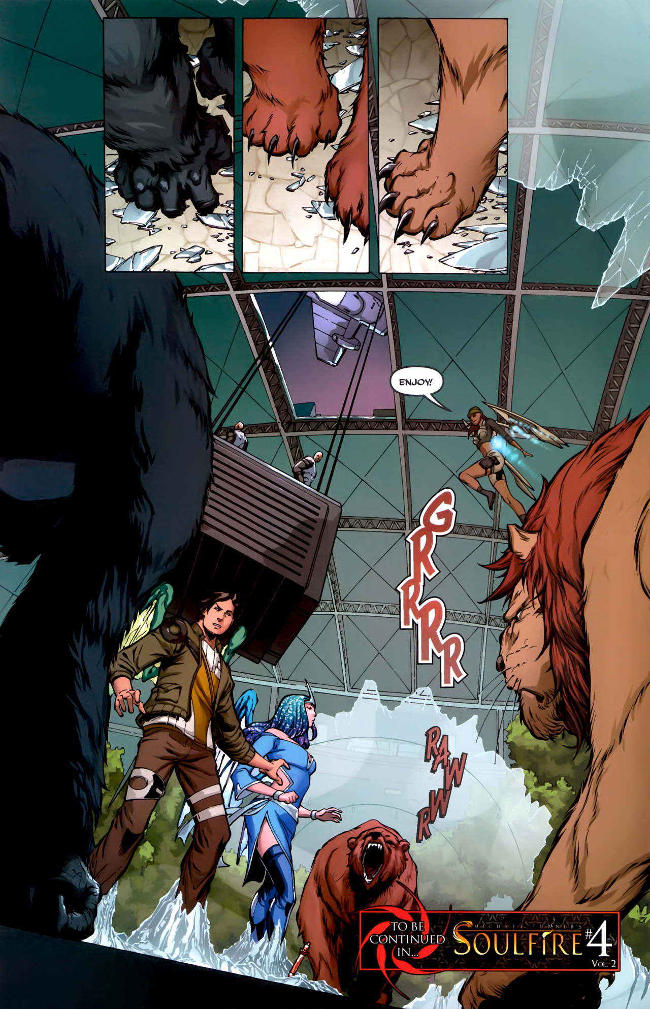 Read online Michael Turner's Soulfire (2009) comic -  Issue #3 - 29