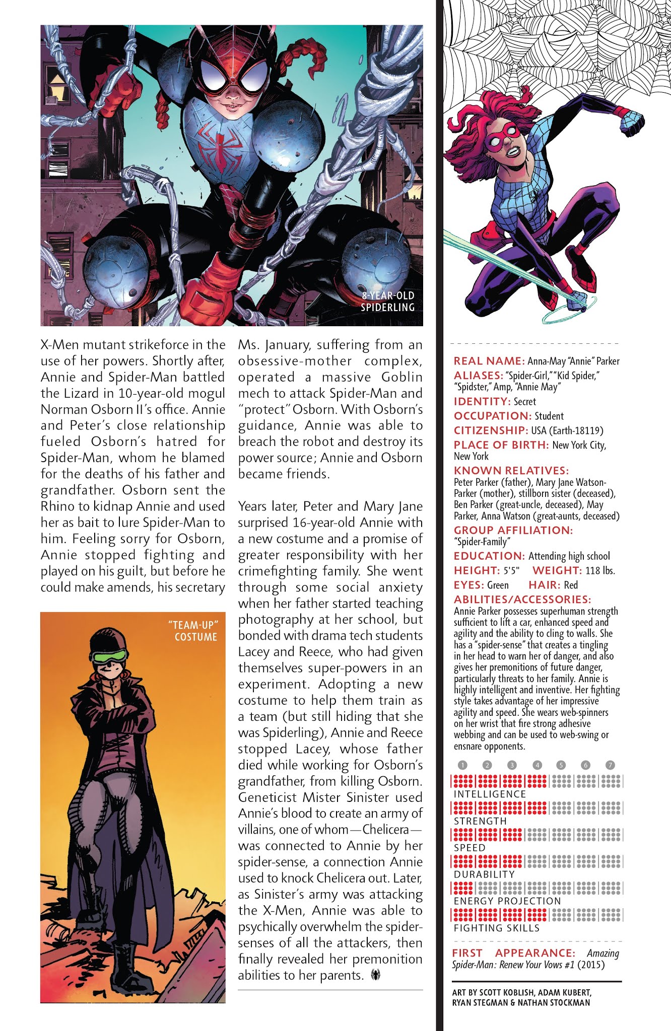 Read online Spider-Geddon Handbook comic -  Issue # Full - 36