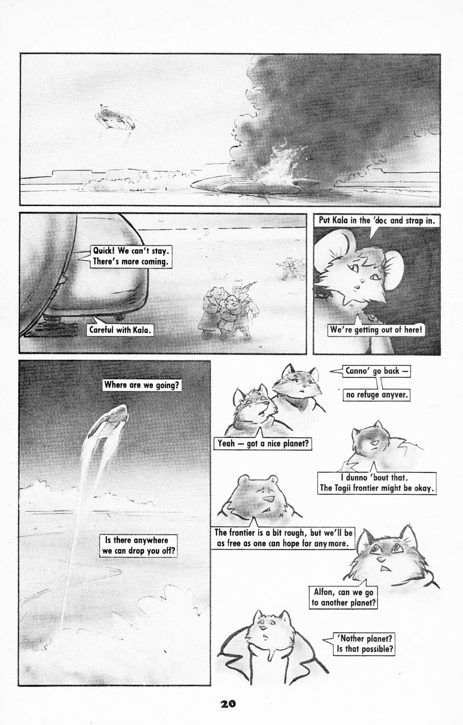 Read online Critters comic -  Issue #17 - 22