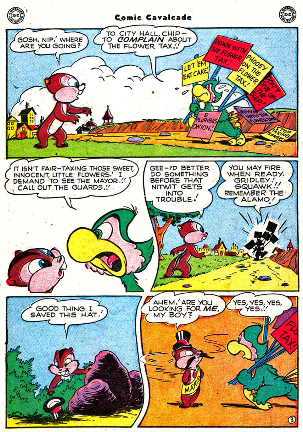 Read online Comic Cavalcade comic -  Issue #31 - 62