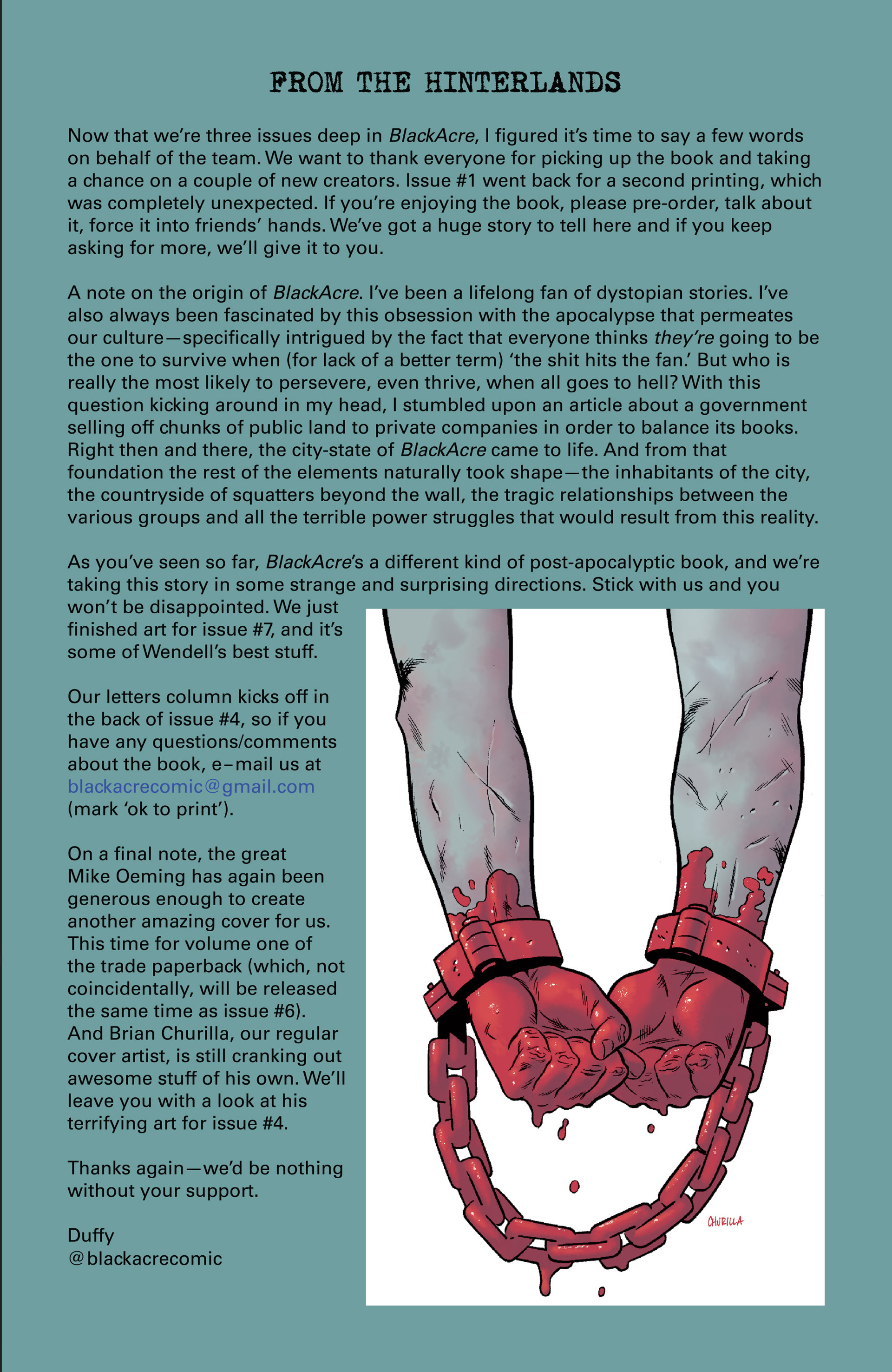 Read online BlackAcre comic -  Issue #3 - 25