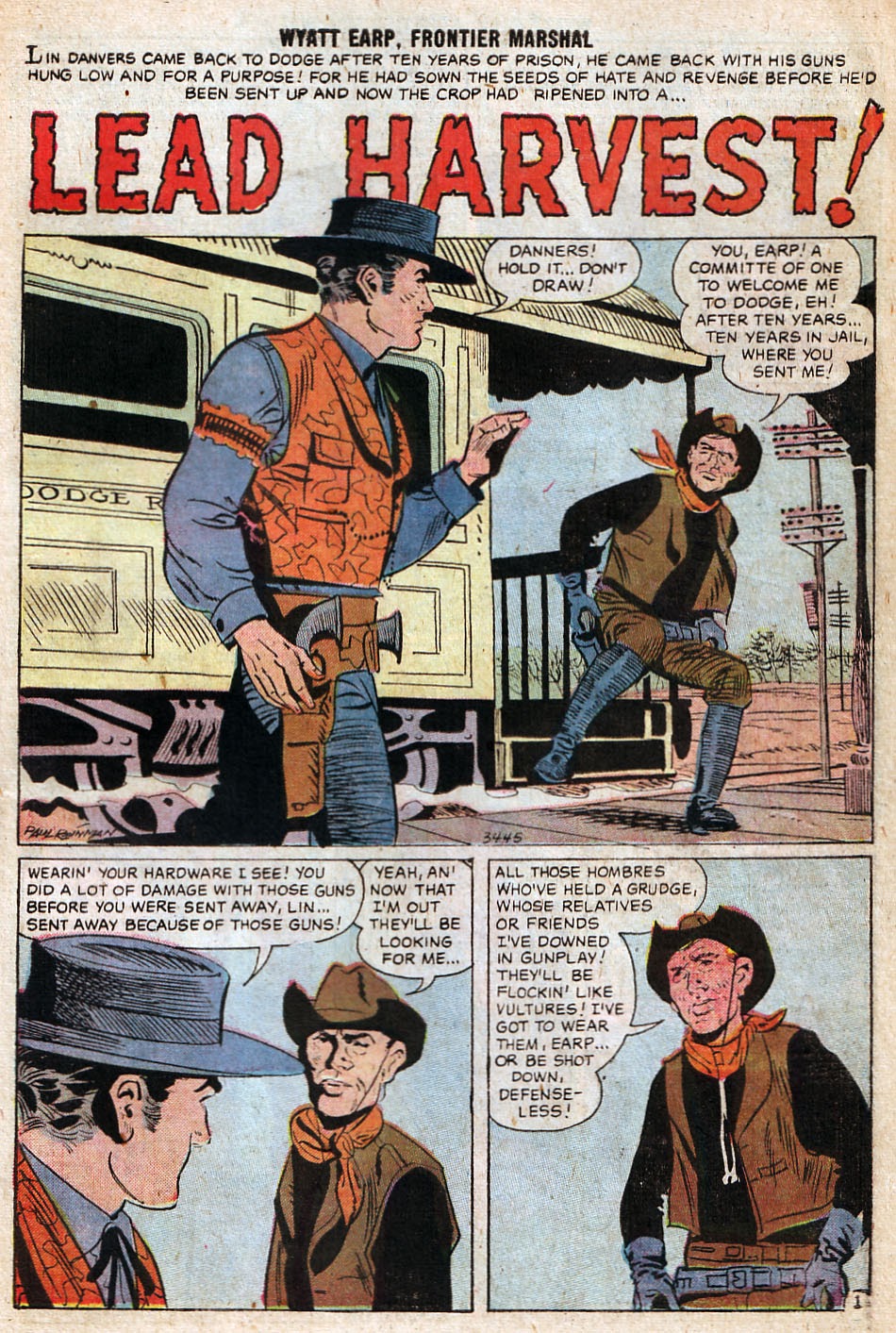 Read online Wyatt Earp Frontier Marshal comic -  Issue #21 - 96