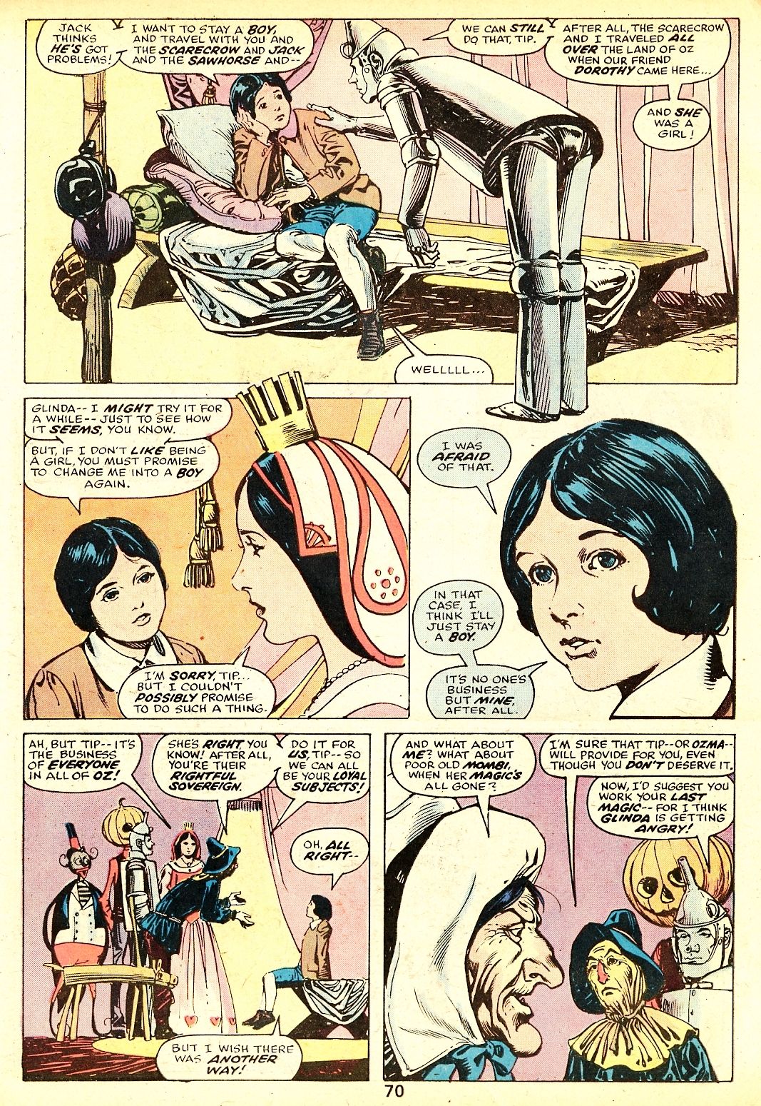 Read online Marvel Treasury of Oz comic -  Issue #1 - 69
