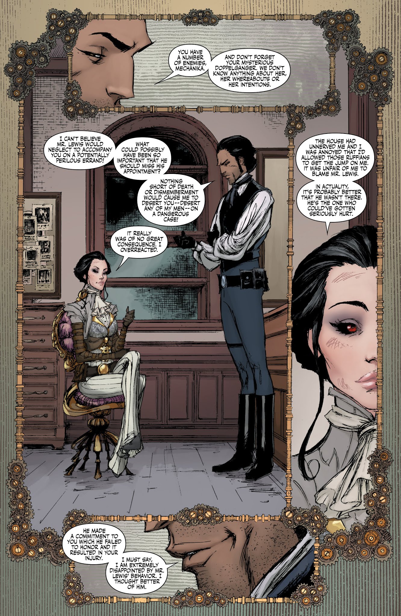 Read online Lady Mechanika: La Belle Dame Sans Merci comic -  Issue #2 - 18