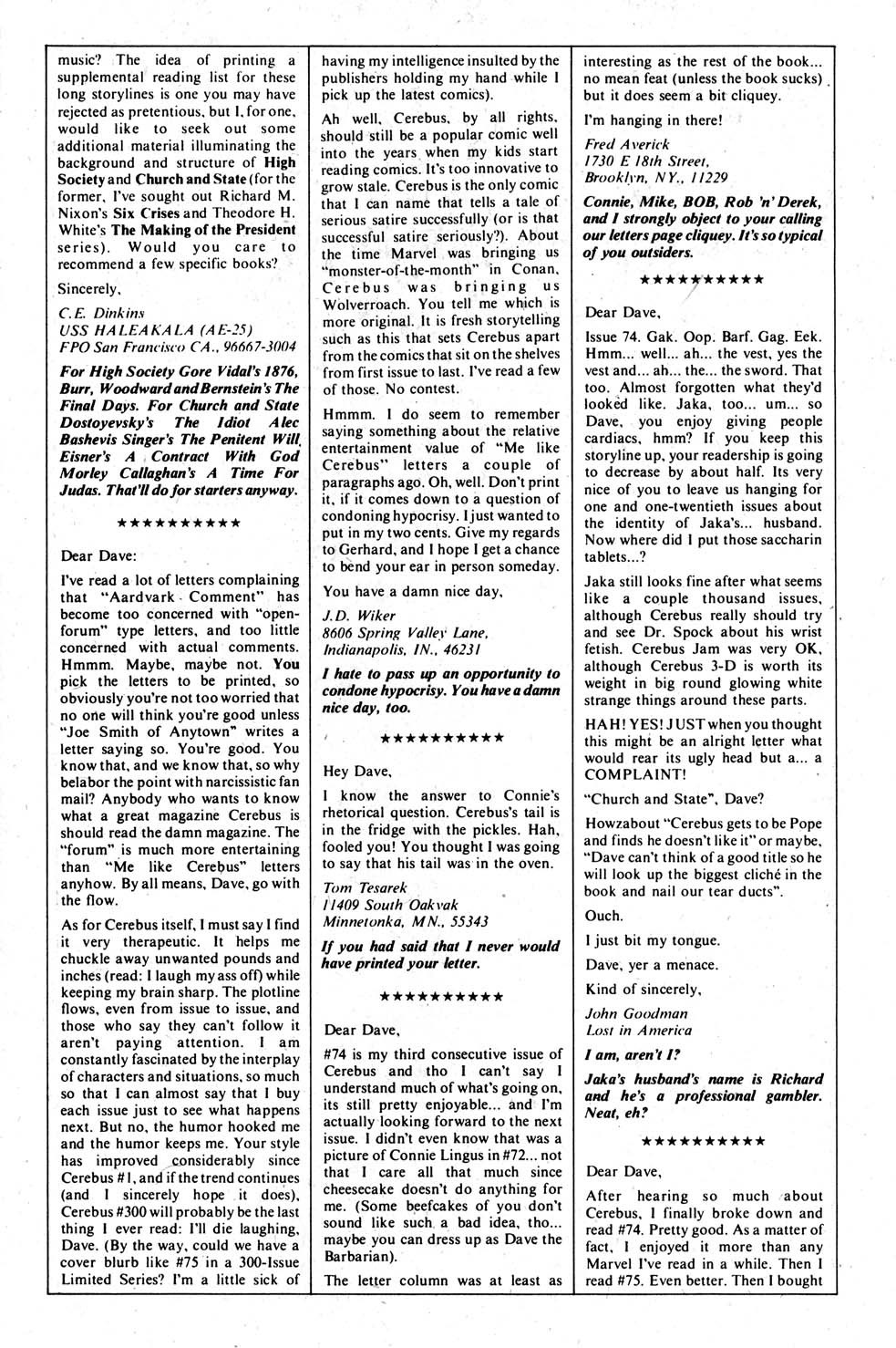 Cerebus Issue #77 #77 - English 25