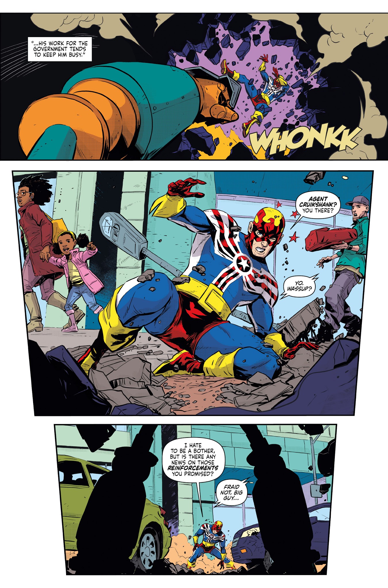 Read online Fighting American: The Ties That Bind comic -  Issue #2 - 9