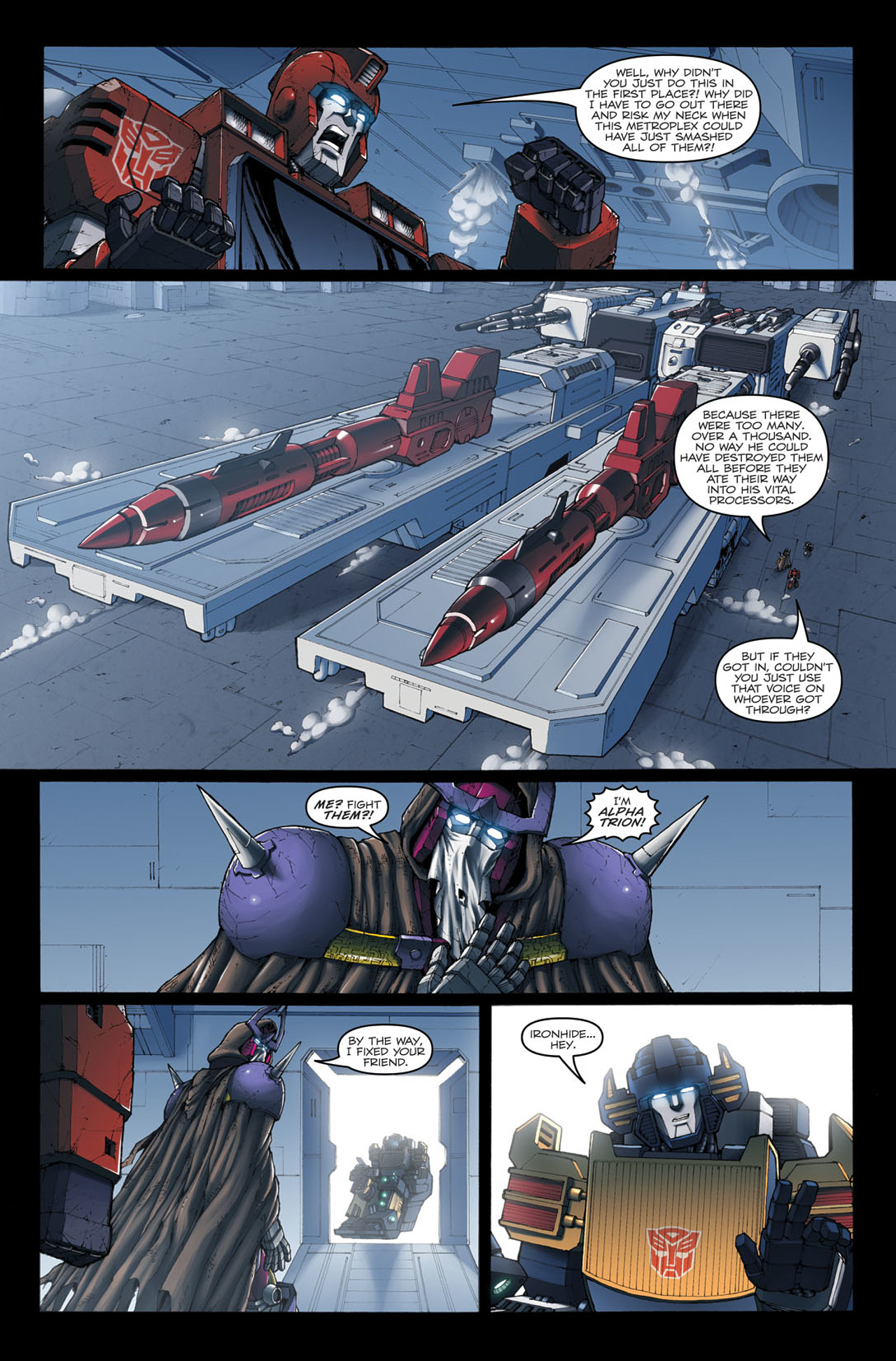 Read online The Transformers: Ironhide comic -  Issue #4 - 16