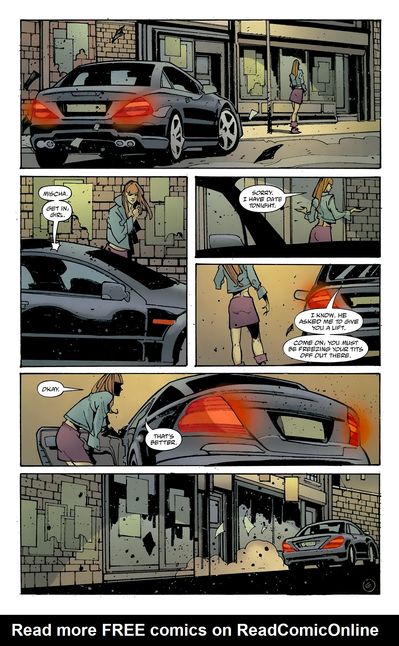 Read online Greek Street comic -  Issue #1 - 21