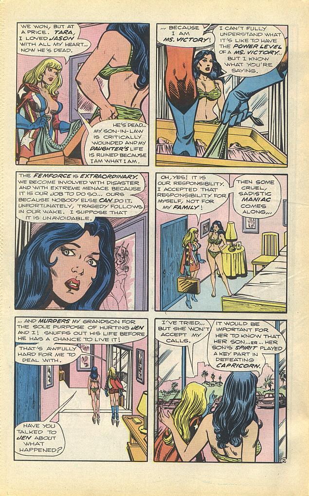 Read online Femforce comic -  Issue #58 - 4