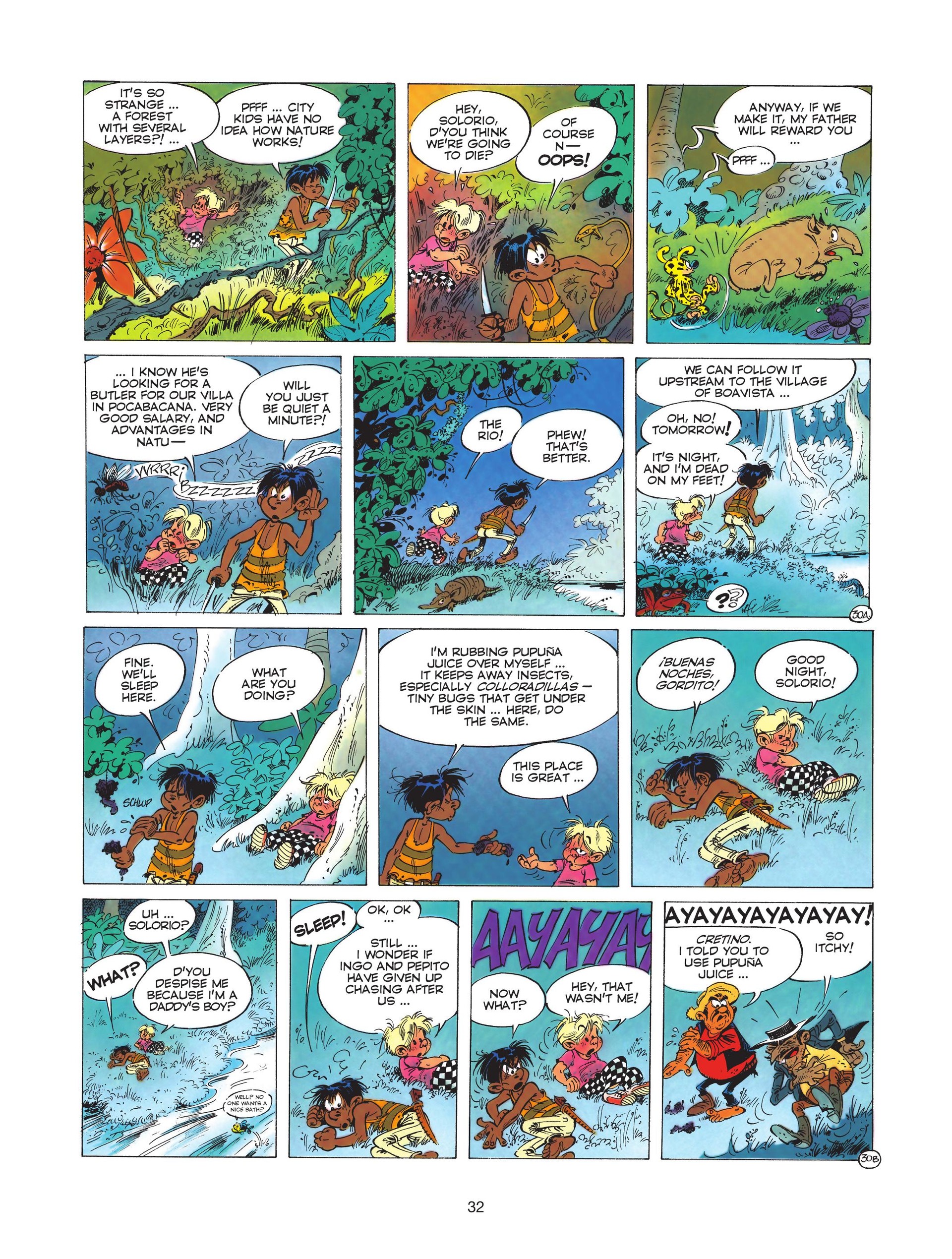 Read online Marsupilami comic -  Issue #7 - 34