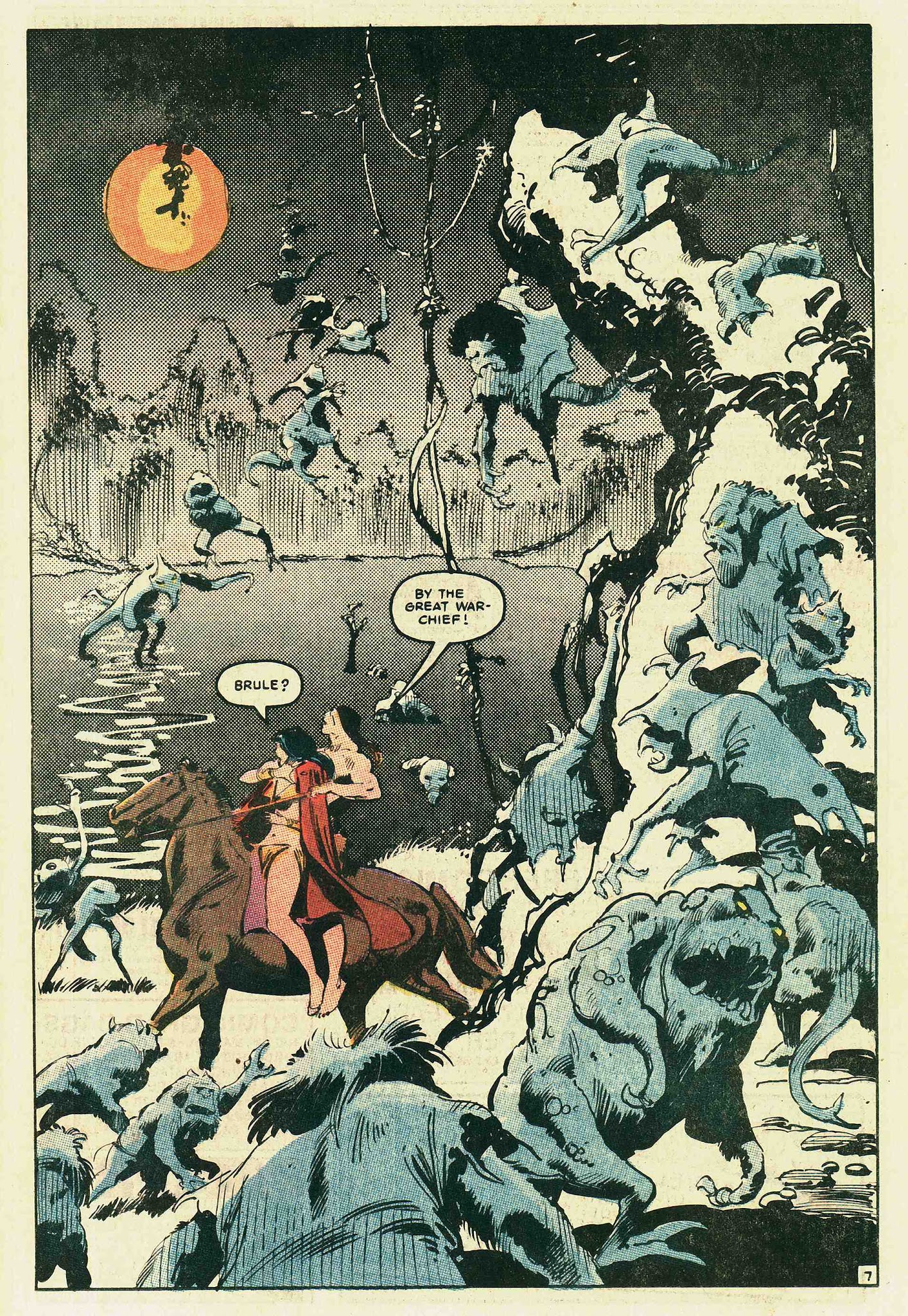 Read online Kull The Conqueror (1983) comic -  Issue #6 - 8