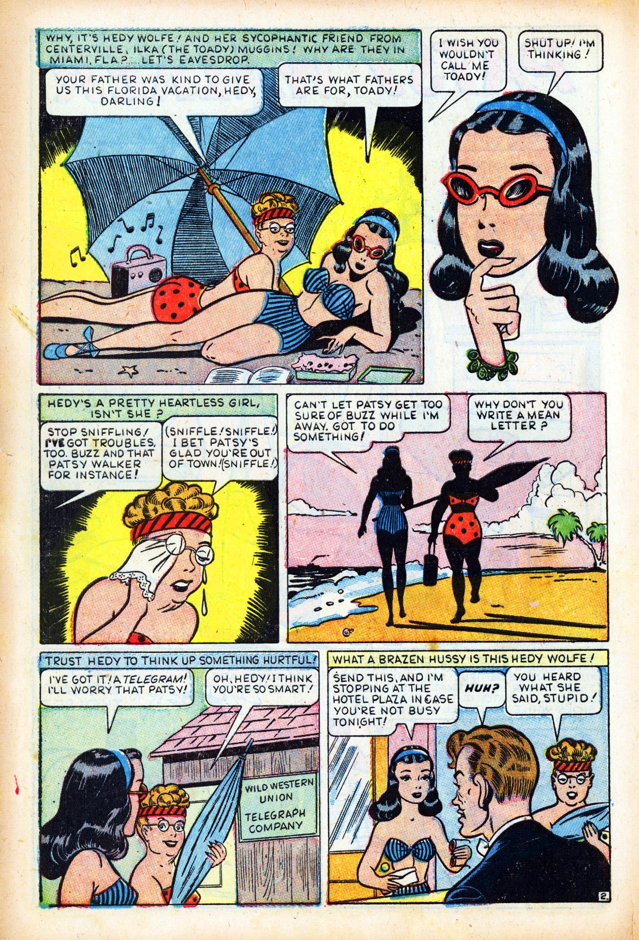 Read online Patsy Walker comic -  Issue #11 - 12
