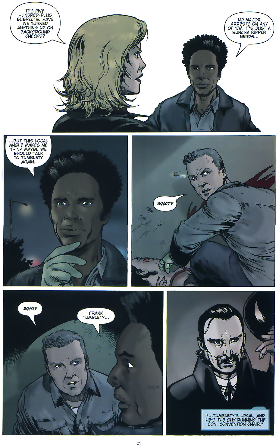 Read online CSI: Crime Scene Investigation comic -  Issue #4 - 23