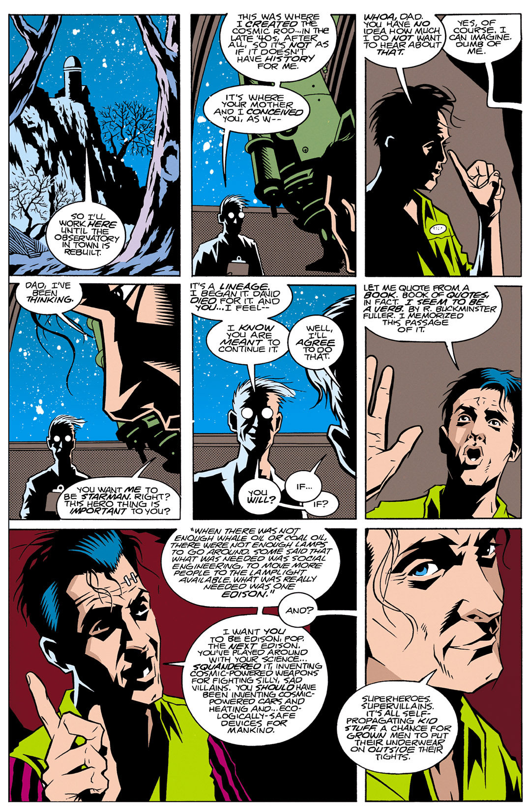 Read online Starman (1994) comic -  Issue #3 - 20