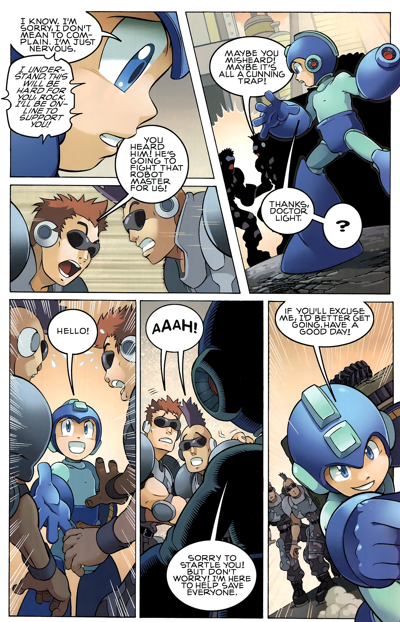 Read online Mega Man comic -  Issue #2 - 4