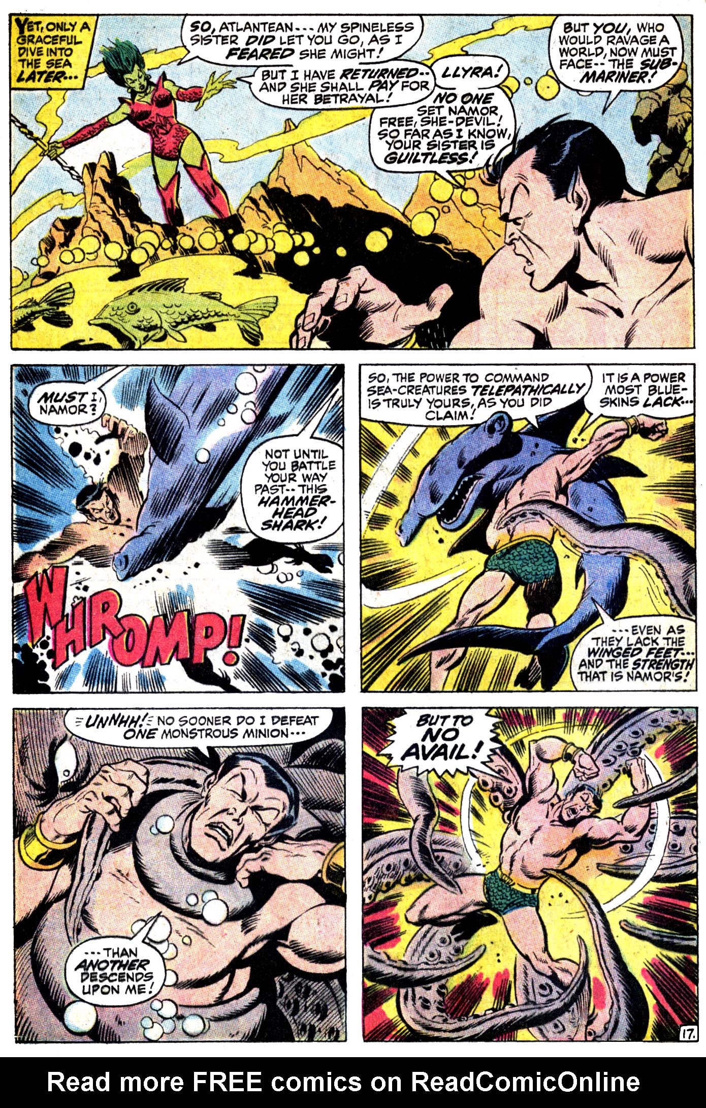 Read online The Sub-Mariner comic -  Issue #32 - 17