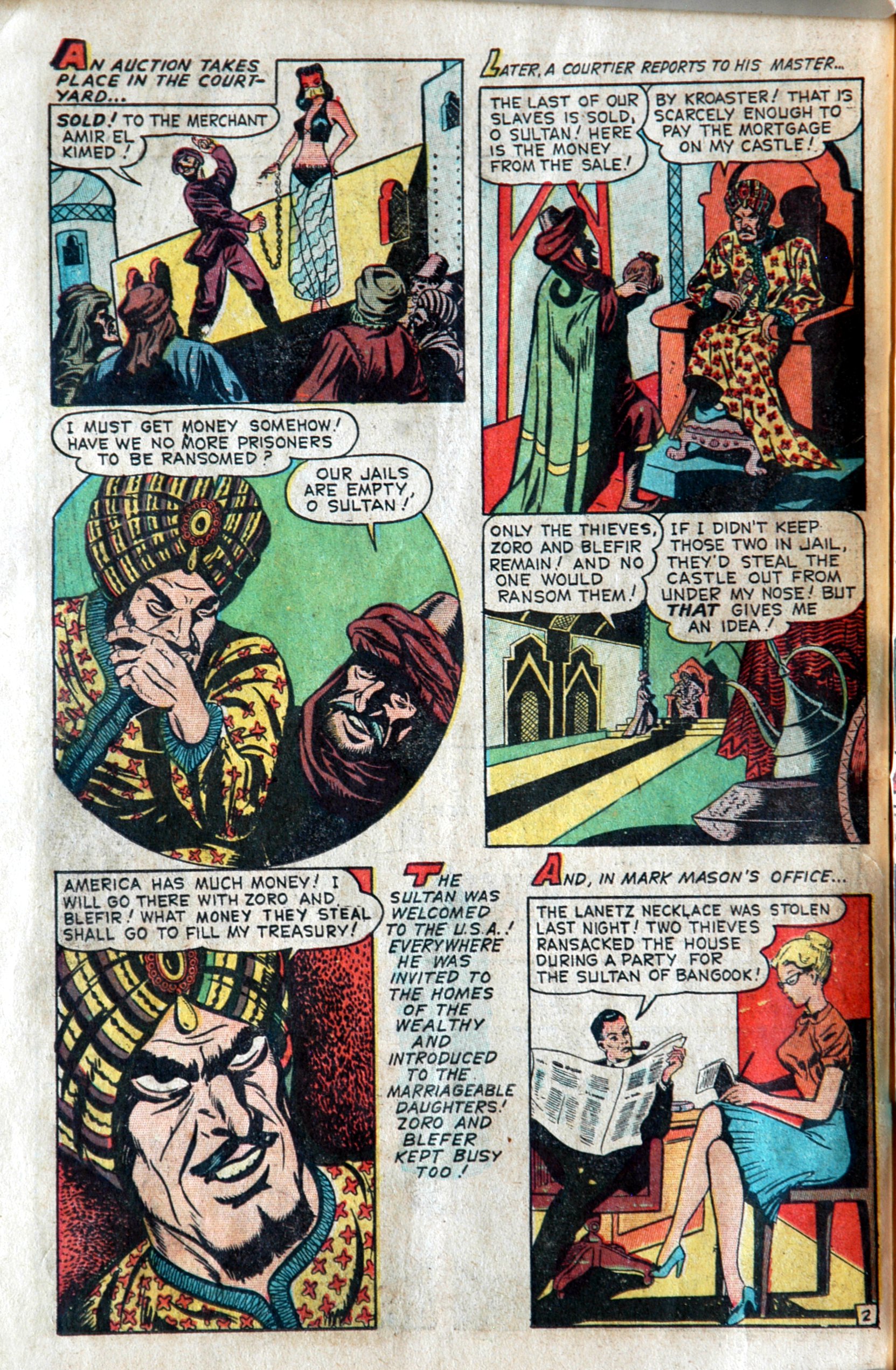 Read online Blonde Phantom Comics comic -  Issue #16 - 24