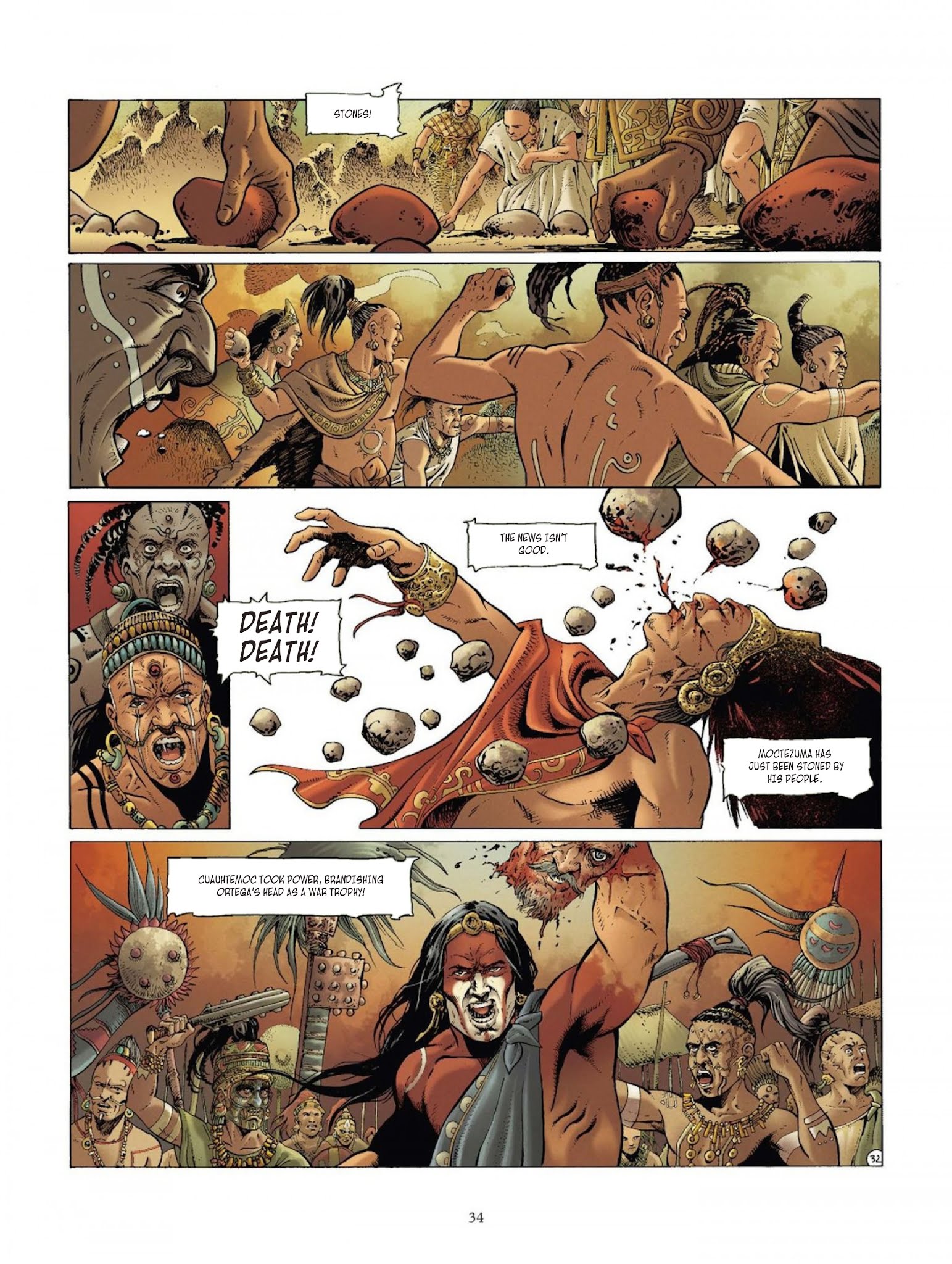 Read online Conquistador comic -  Issue #4 - 37