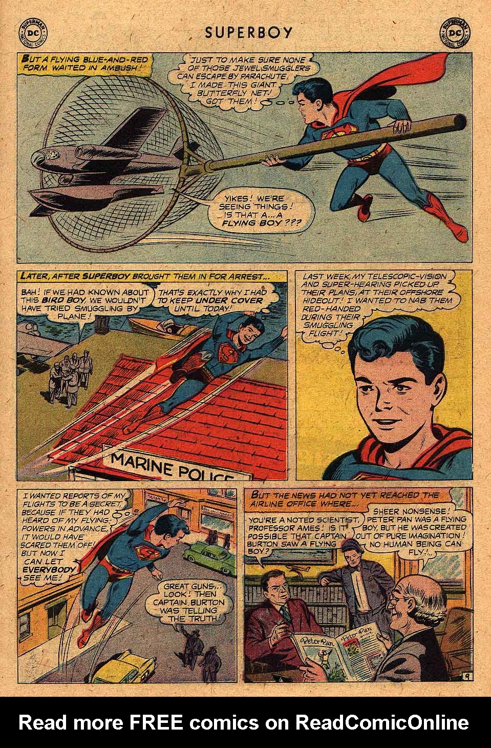 Read online Superboy (1949) comic -  Issue #69 - 10