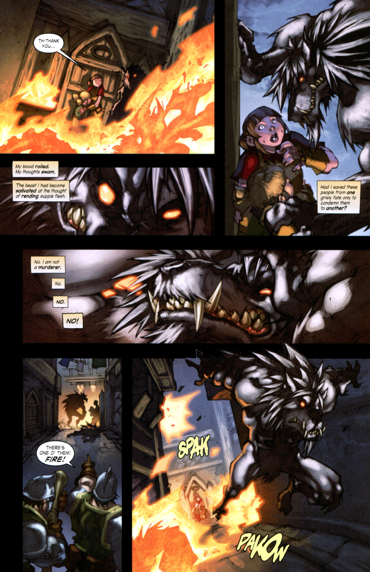 Read online World of Warcraft: Curse of the Worgen comic -  Issue #4 - 11