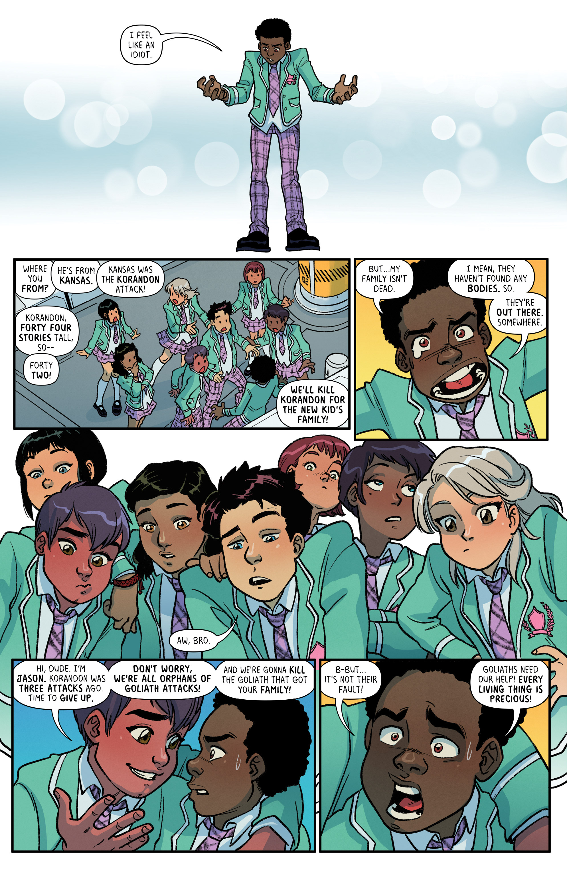 Read online Goliath Girls comic -  Issue #3 - 6