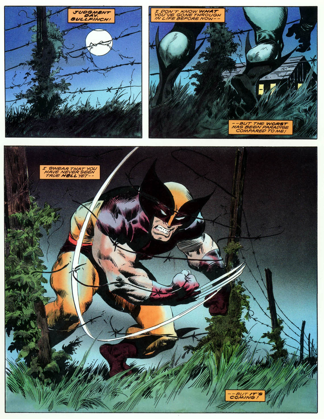 Read online Marvel Graphic Novel comic -  Issue #67 - Wolverine - Bloody Choices - 45