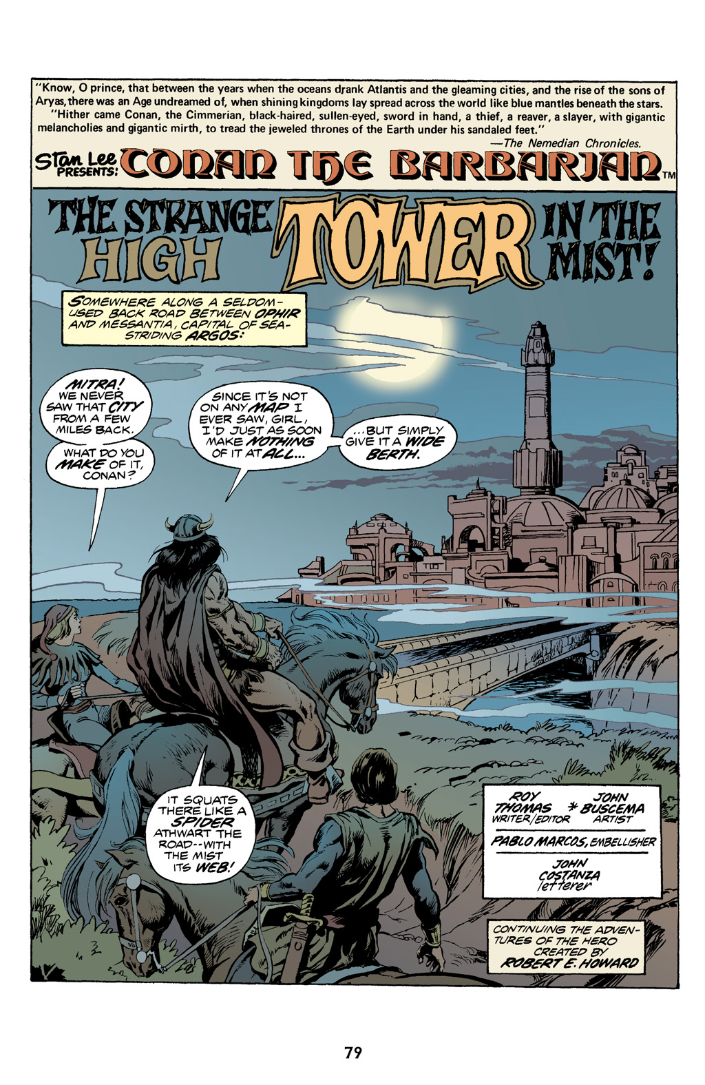 Read online The Chronicles of Conan comic -  Issue # TPB 8 (Part 1) - 79