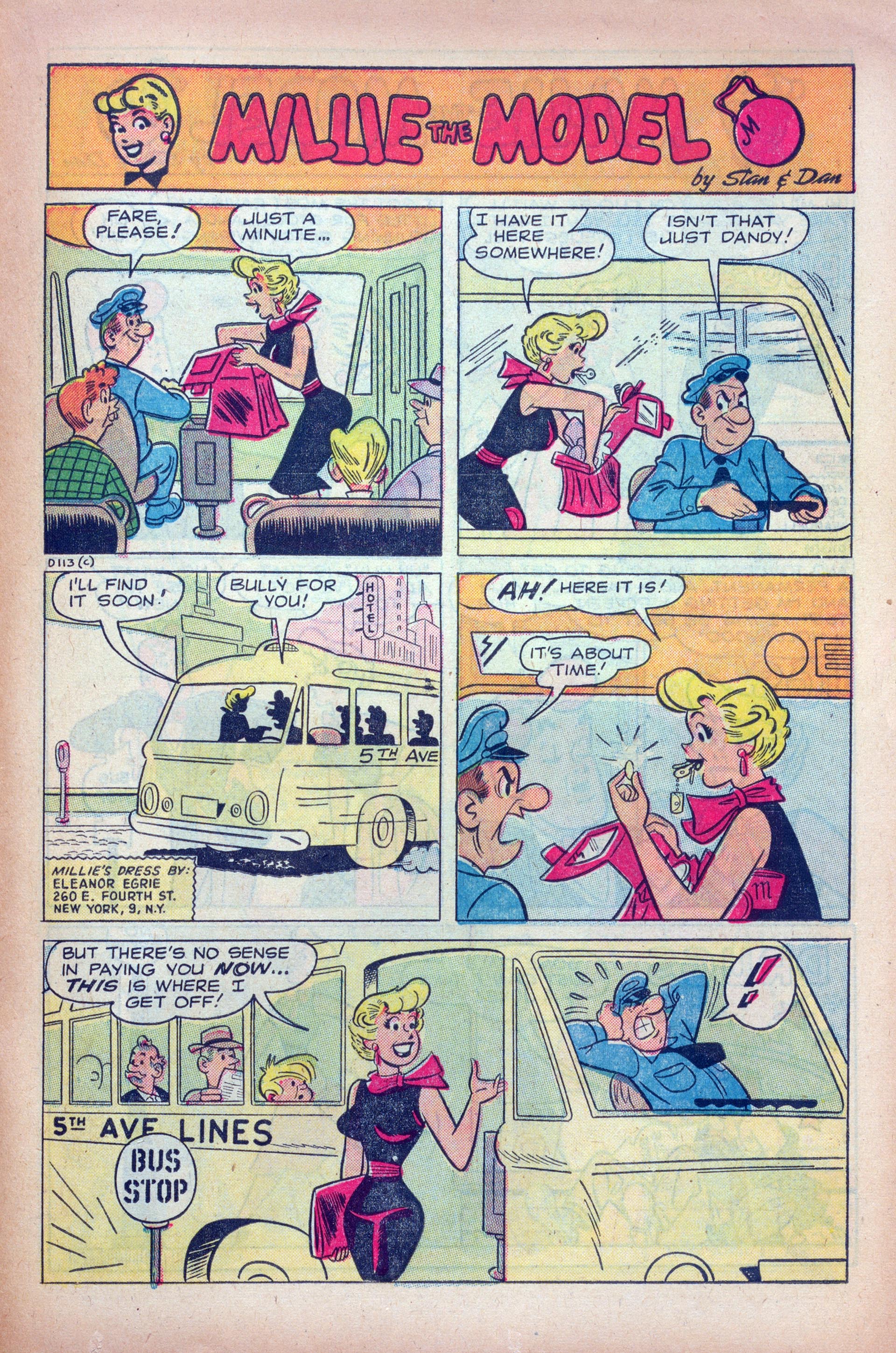 Read online Millie the Model comic -  Issue #48 - 15
