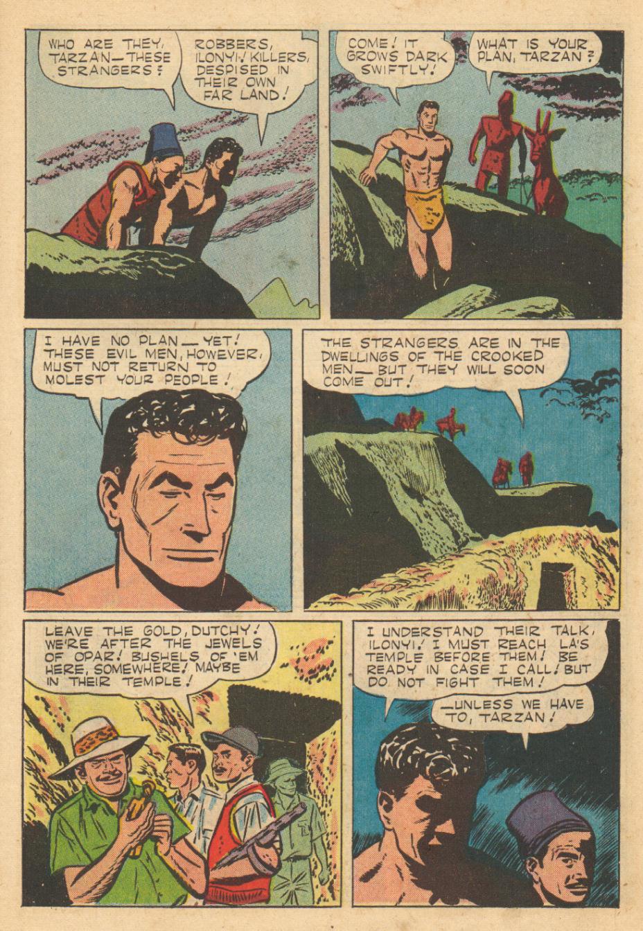 Read online Tarzan (1948) comic -  Issue #82 - 7