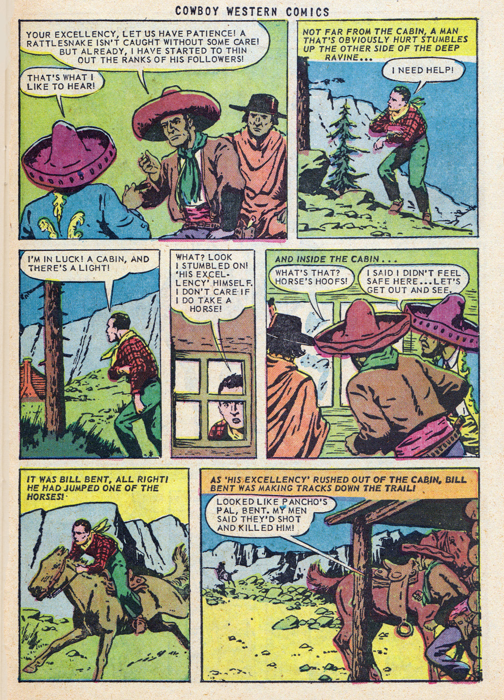 Read online Cowboy Western Comics (1948) comic -  Issue #39 - 27